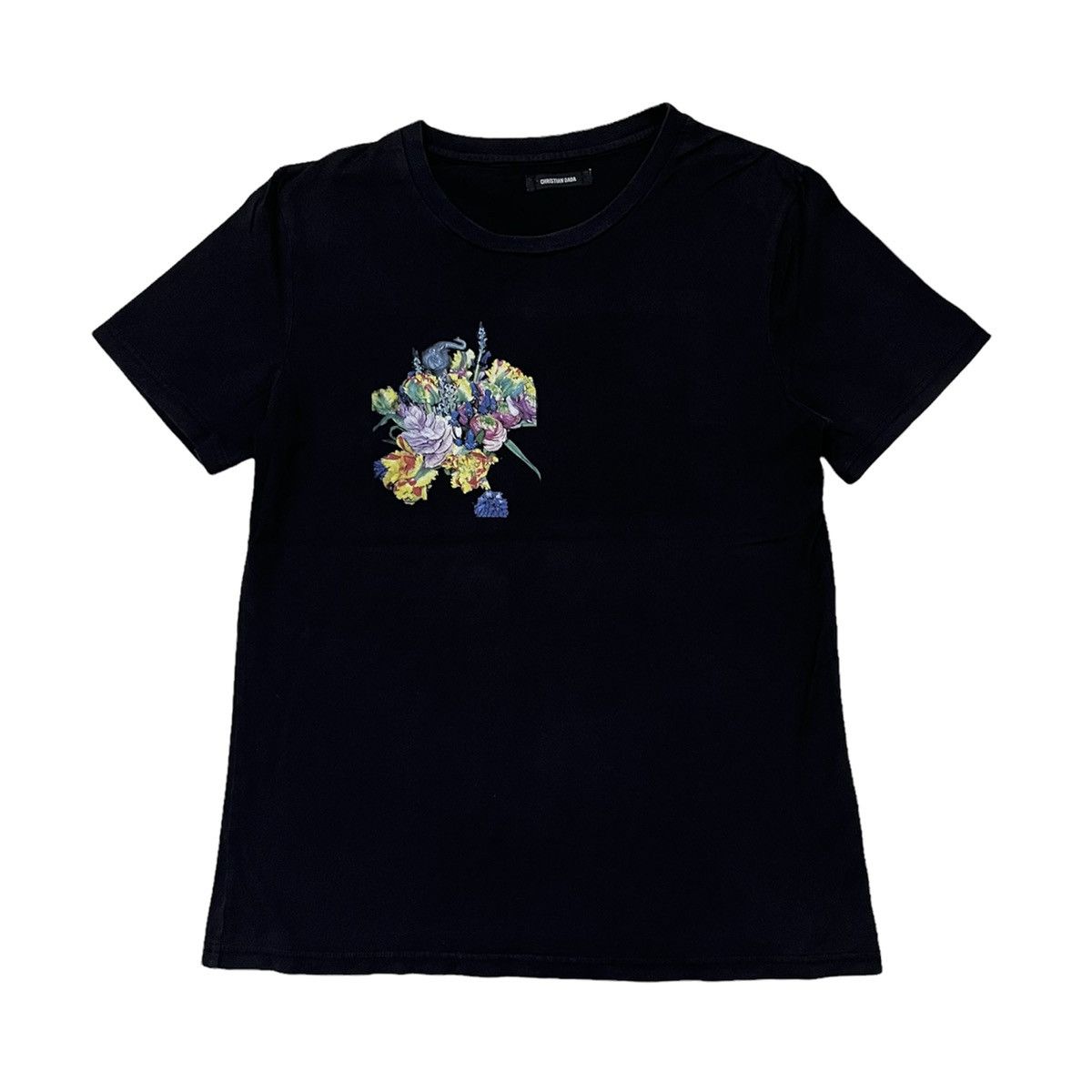 Christian Dada Christian Dada Floral T Shirt Size M / US 6-8 / IT 42-44 - 1 Thumbnail