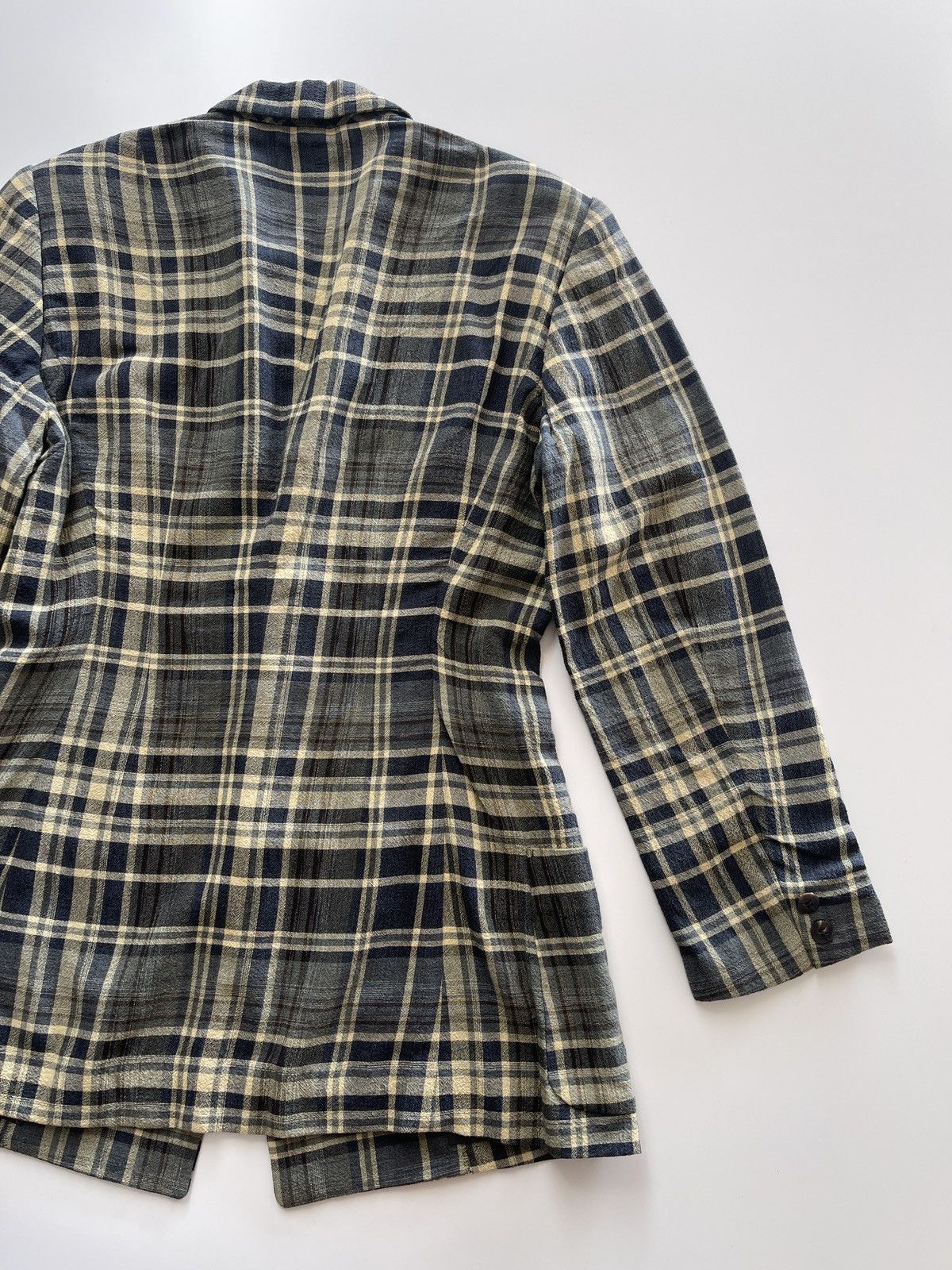 Issey Miyake Issey Miyake Permanente Tartan Coats Size M / US 6-8 / IT 42-44 - 5 Thumbnail