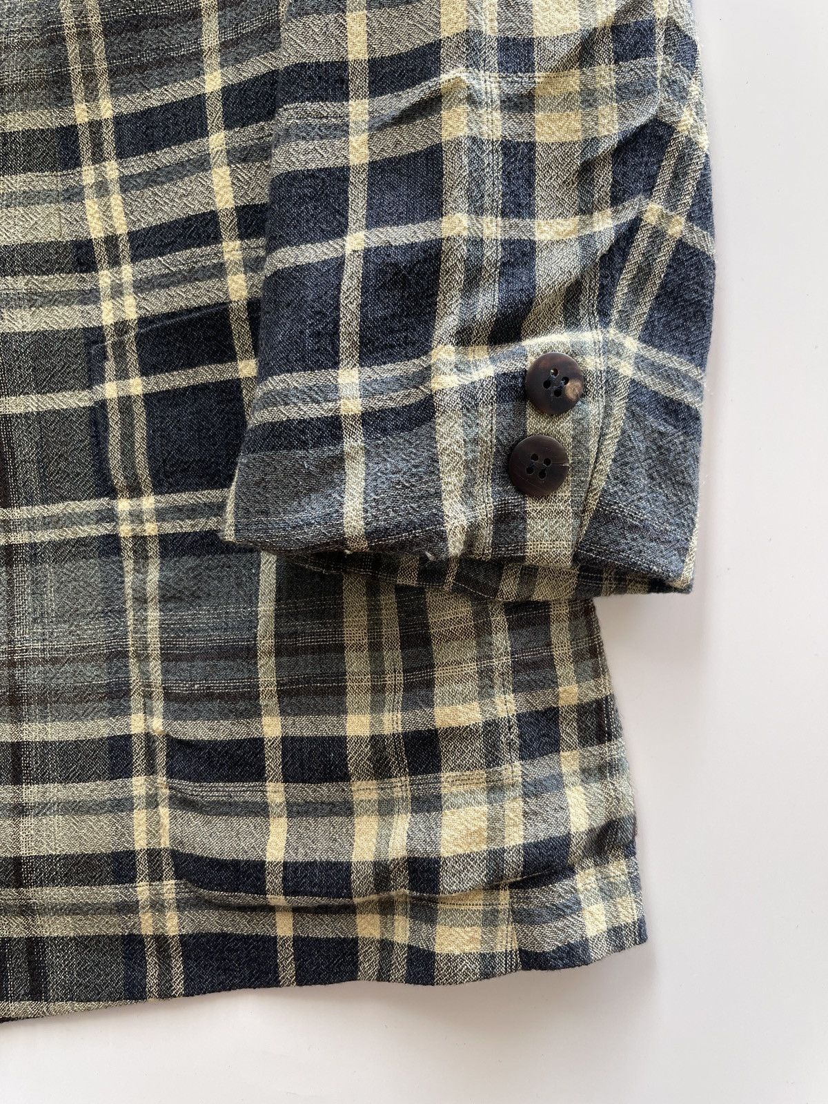 Issey Miyake Issey Miyake Permanente Tartan Coats Size M / US 6-8 / IT 42-44 - 8 Thumbnail