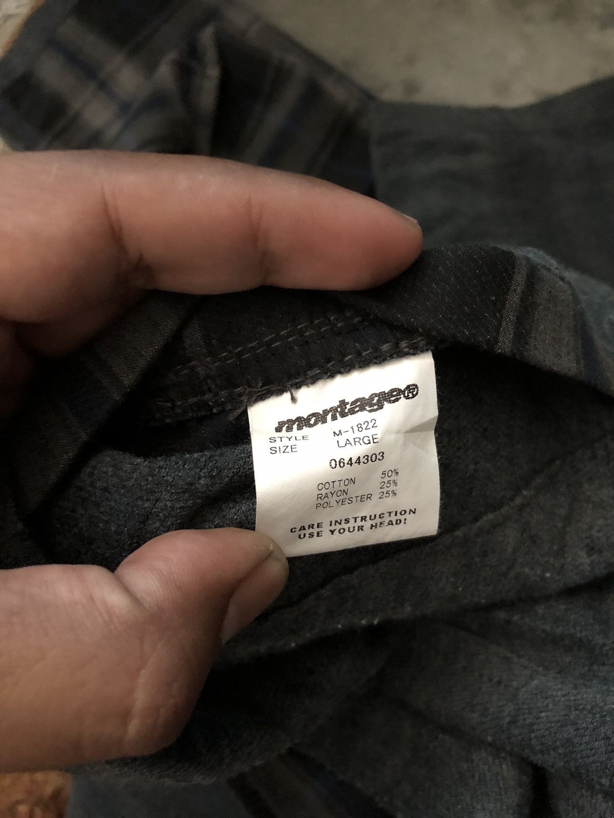 Japanese Brand × Montage Vintage Japanese Brand Montage Woolen Jacket Size US L / EU 52-54 / 3 - 11 Thumbnail