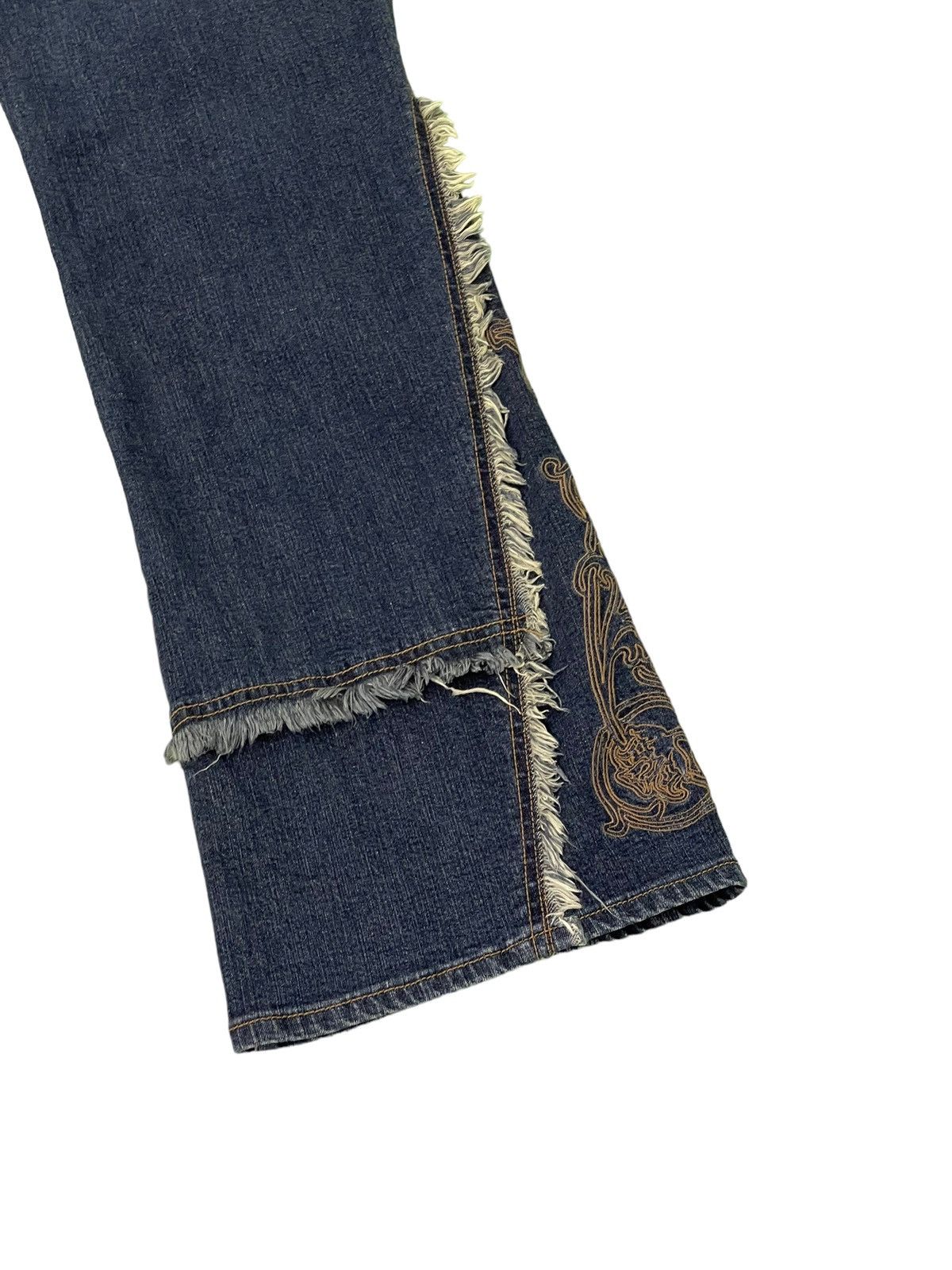 Japanese Brand Flare Jeans Slim Flash Shaggy Stretch Denim Boot Cut 1🟦7 Size US 34 / EU 50 - 13 Thumbnail