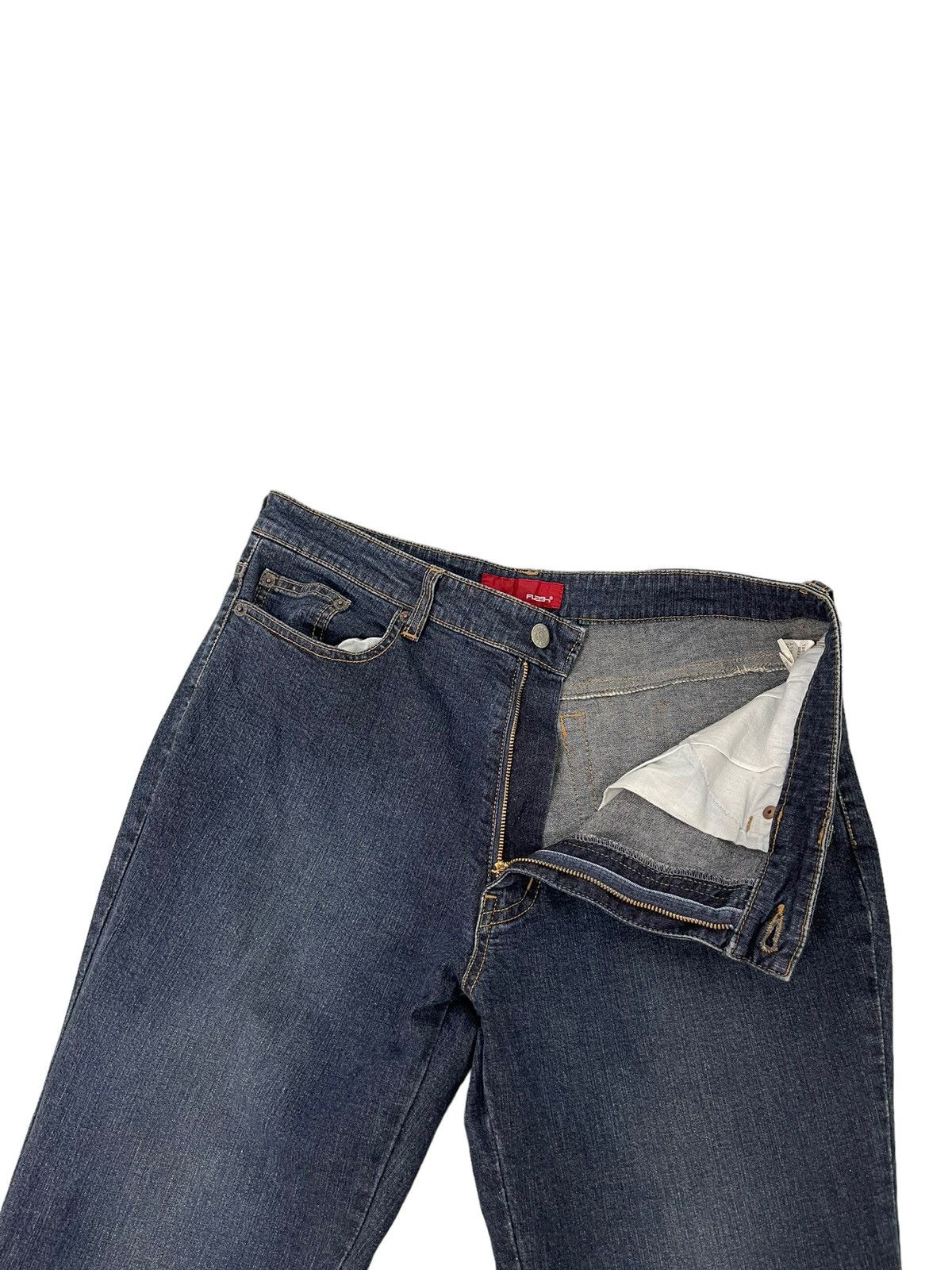 Japanese Brand Flare Jeans Slim Flash Shaggy Stretch Denim Boot Cut 1🟦7 Size US 34 / EU 50 - 9 Thumbnail