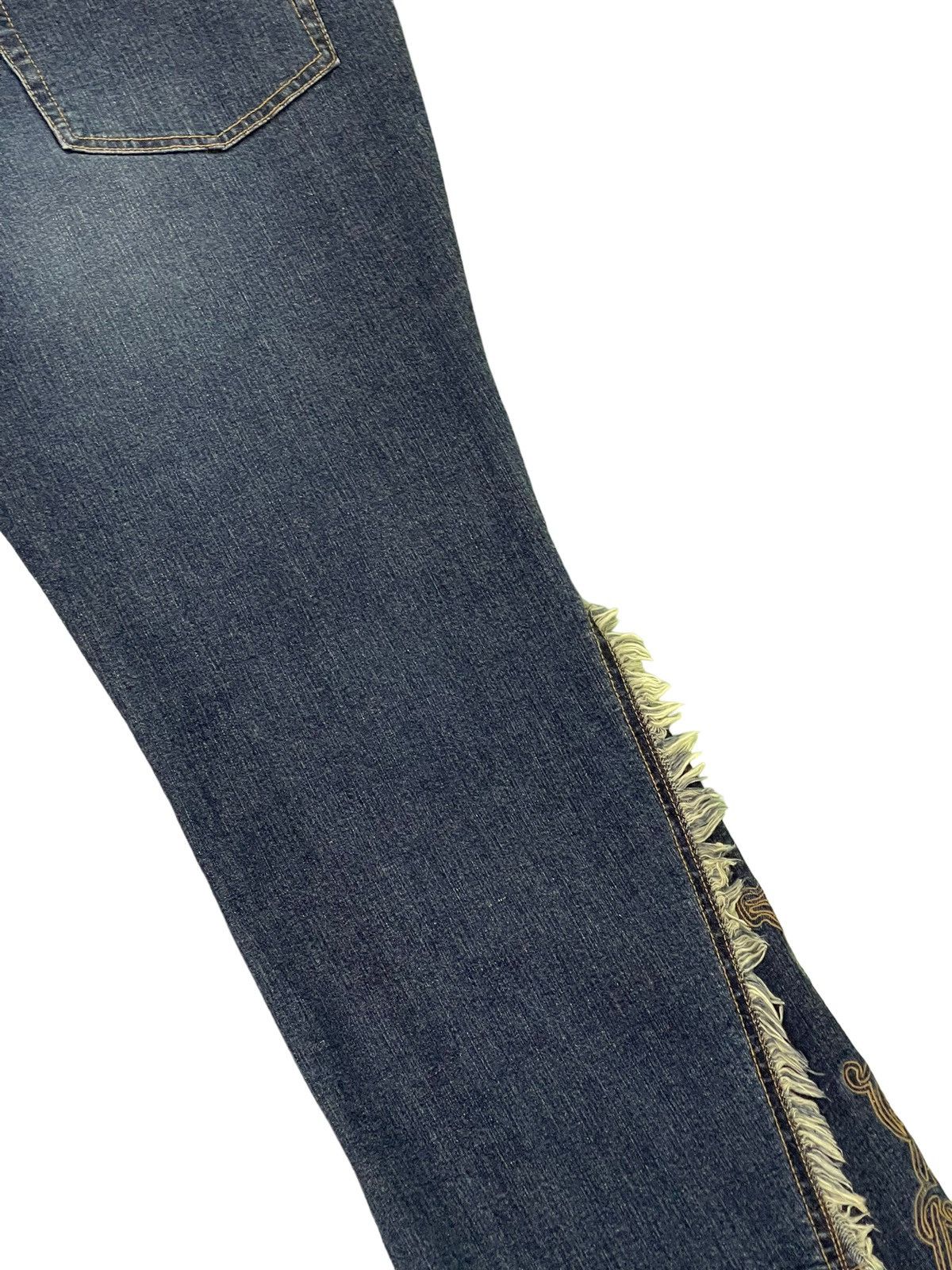 Japanese Brand Flare Jeans Slim Flash Shaggy Stretch Denim Boot Cut 1🟦7 Size US 34 / EU 50 - 16 Thumbnail