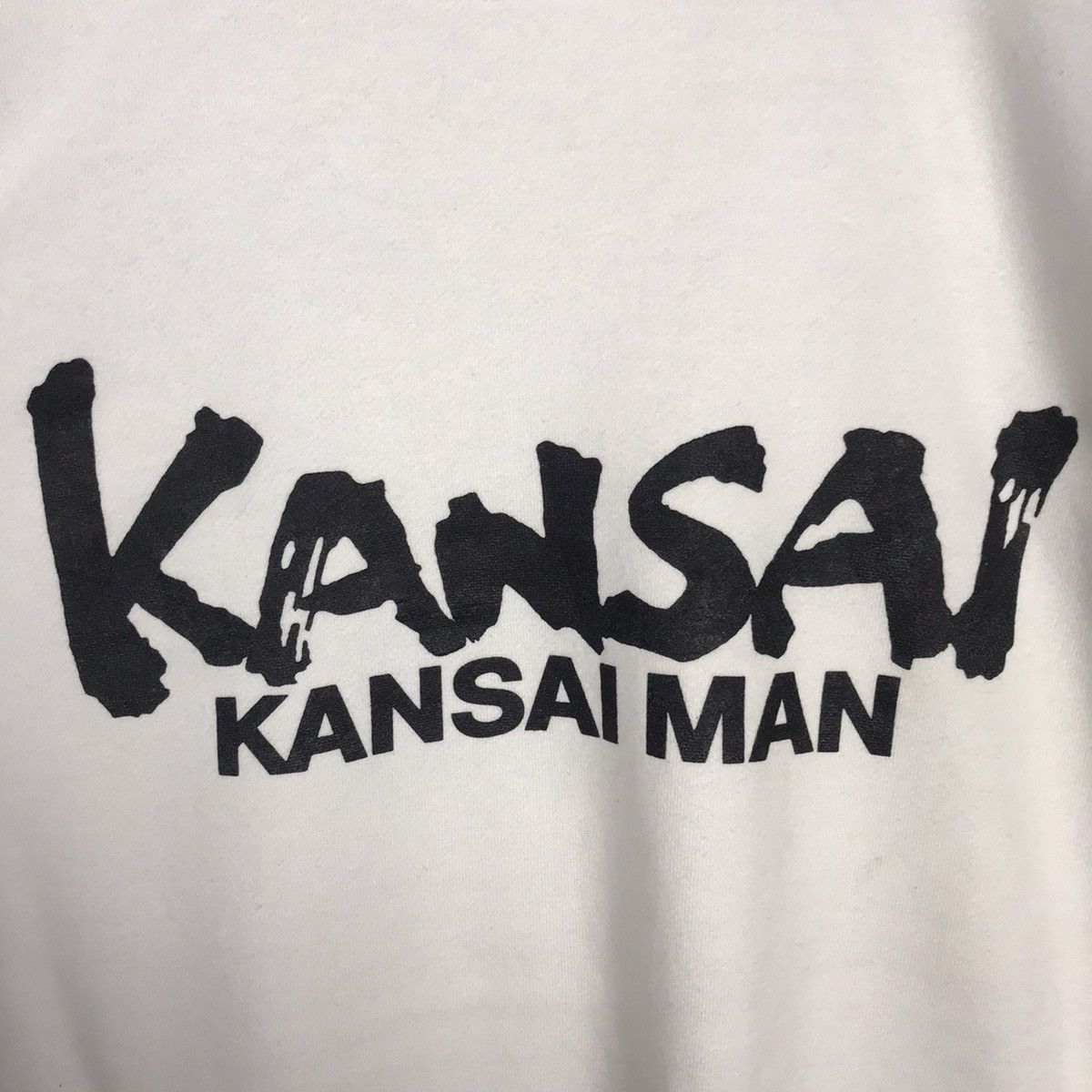 Designer × Kansai Yamamoto 🔥RARE🔥 Vintage 90s kansai Man With Big Logo Crewneck Size US L / EU 52-54 / 3 - 4 Thumbnail