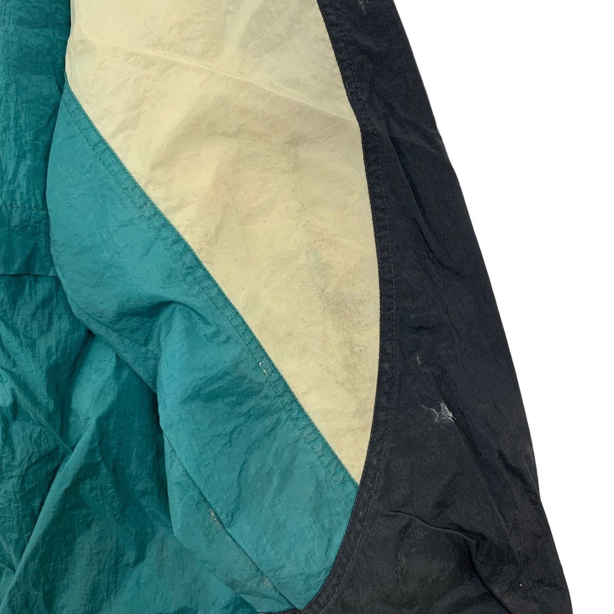 Nike × Vintage Vintage 90s Nike Swoosh Windbreaker Zipper Jacket Size US XL / EU 56 / 4 - 7 Thumbnail