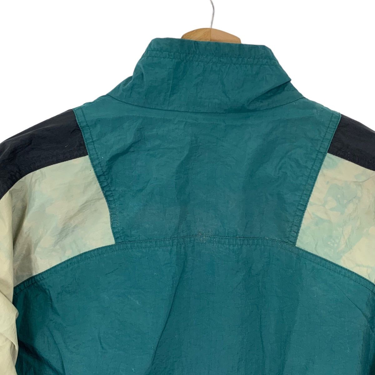 Nike × Vintage Vintage 90s Nike Swoosh Windbreaker Zipper Jacket Size US XL / EU 56 / 4 - 8 Thumbnail