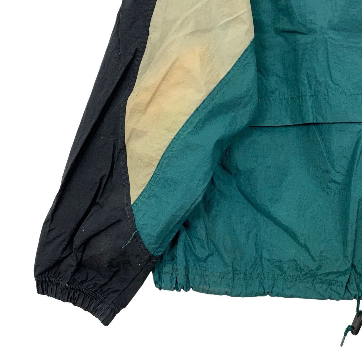 Nike × Vintage Vintage 90s Nike Swoosh Windbreaker Zipper Jacket Size US XL / EU 56 / 4 - 6 Thumbnail