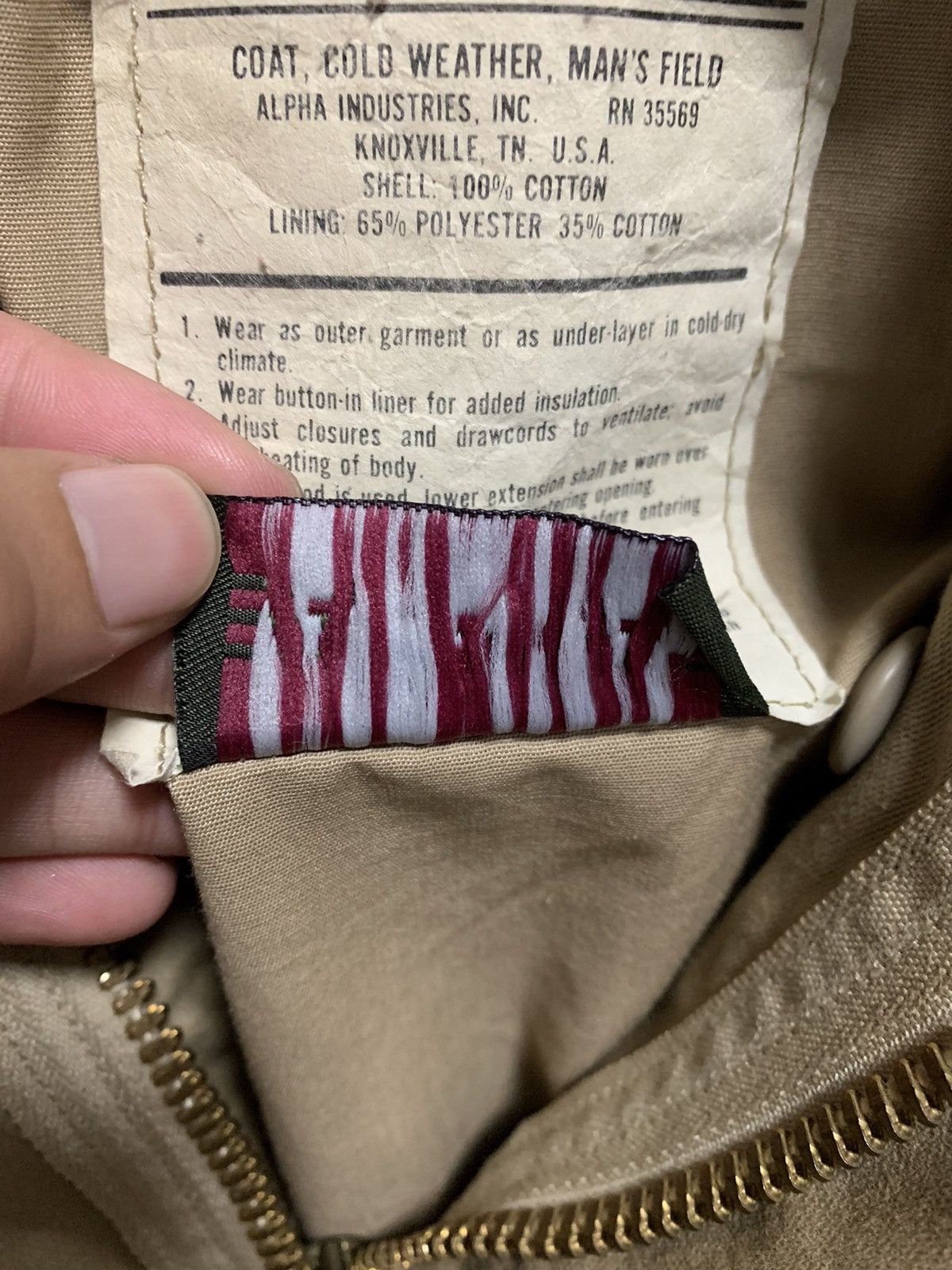 Alpha Industries × Vintage Vintage Alpha Industries M65 Parka Size US M / EU 48-50 / 2 - 8 Thumbnail