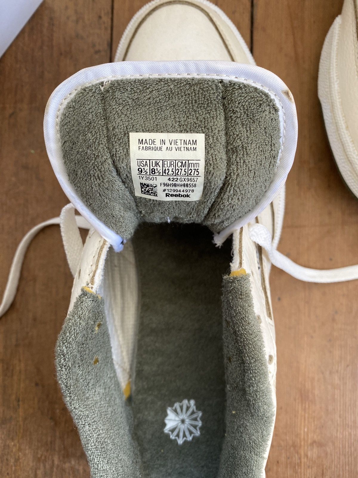 JJJJound × Reebok jjjjound x reebok club c 85 (custom - vintage look) Size US 9.5 / EU 42-43 - 10 Thumbnail