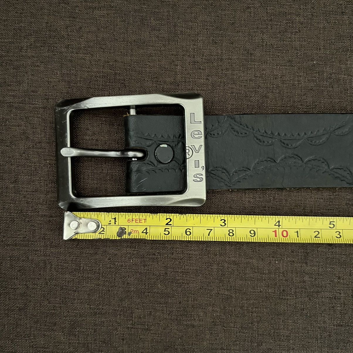 Levi's × Levi's Made & Crafted × Levi's Vintage Clothing Vintage Levis Leather Belt Limited Edition Series Size ONE SIZE - 4 Thumbnail