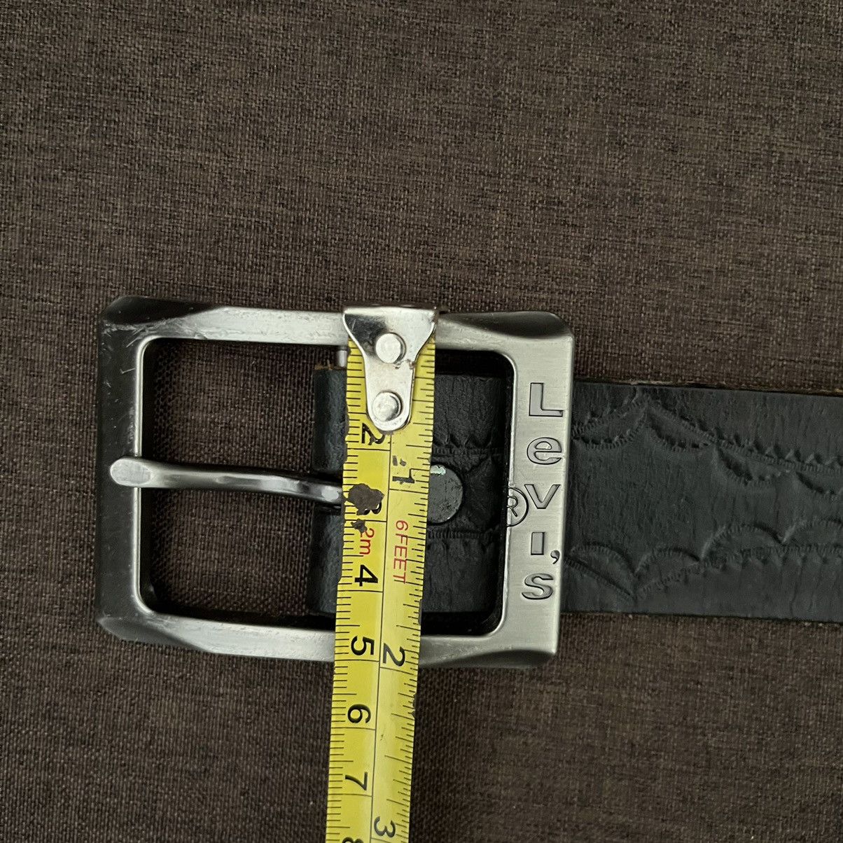 Levi's × Levi's Made & Crafted × Levi's Vintage Clothing Vintage Levis Leather Belt Limited Edition Series Size ONE SIZE - 3 Thumbnail
