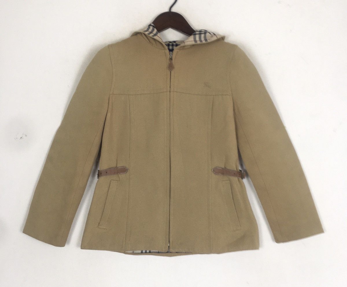 Burberry × Designer Burberry Luxury Designer Over Coat Pullover Zipper Jacket Size S / US 4 / IT 40 - 1 Thumbnail