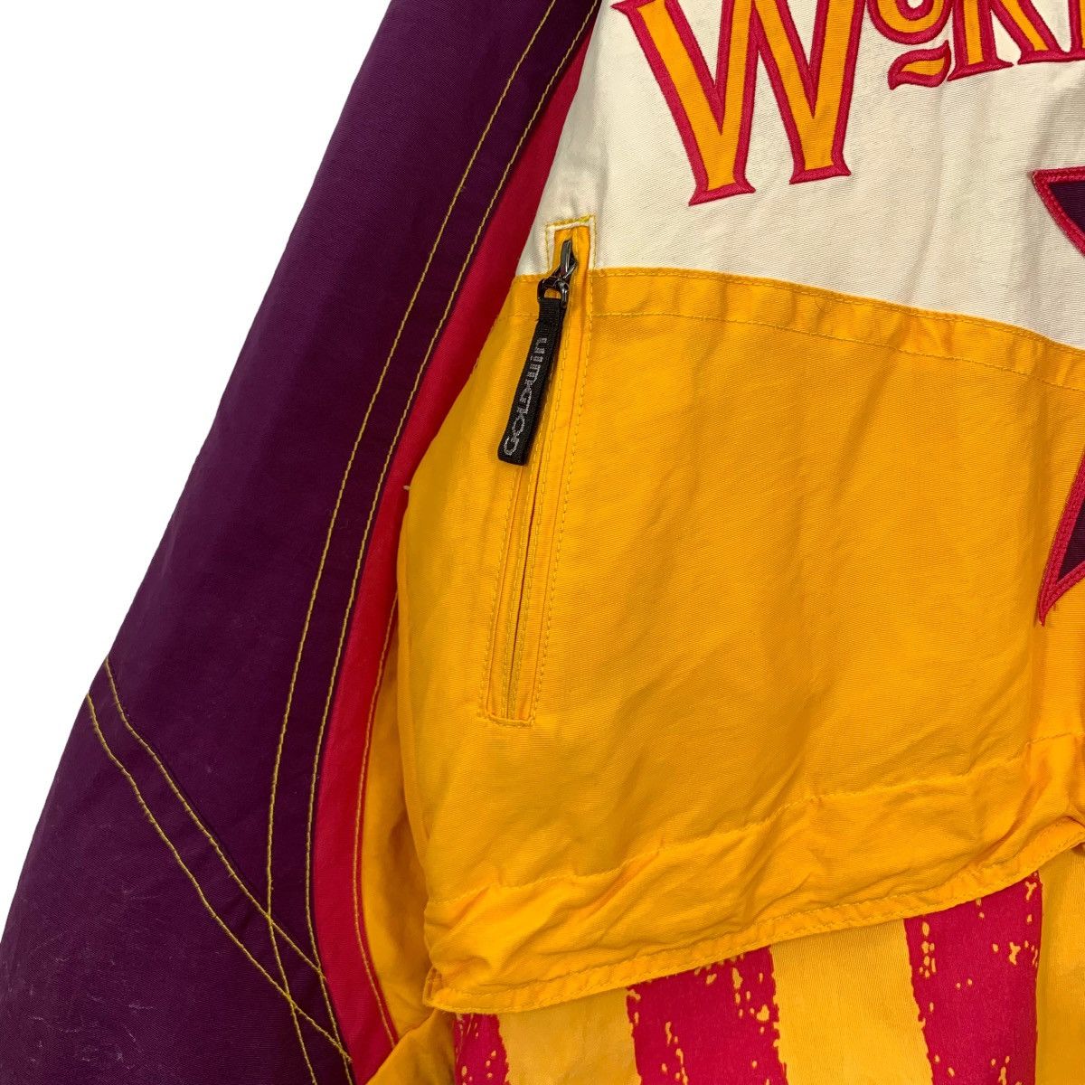 Goldwin × Vintage Vintage 90s Goldwin World Cross Half Zip Ski Jacket Size US XL / EU 56 / 4 - 6 Thumbnail