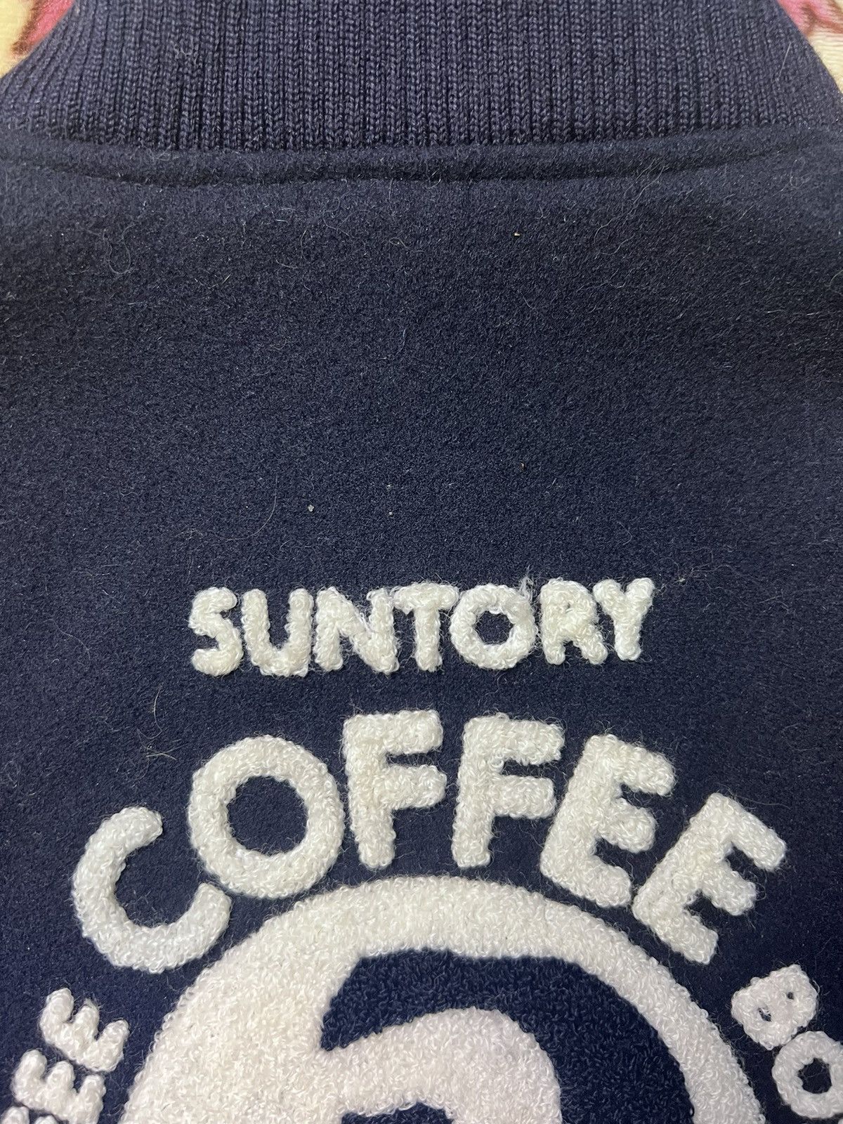 Japanese Brand × Vintage Vintage Suntory Coffee Boss Embroidered Logo Varsity Jacket Size US L / EU 52-54 / 3 - 22 Thumbnail
