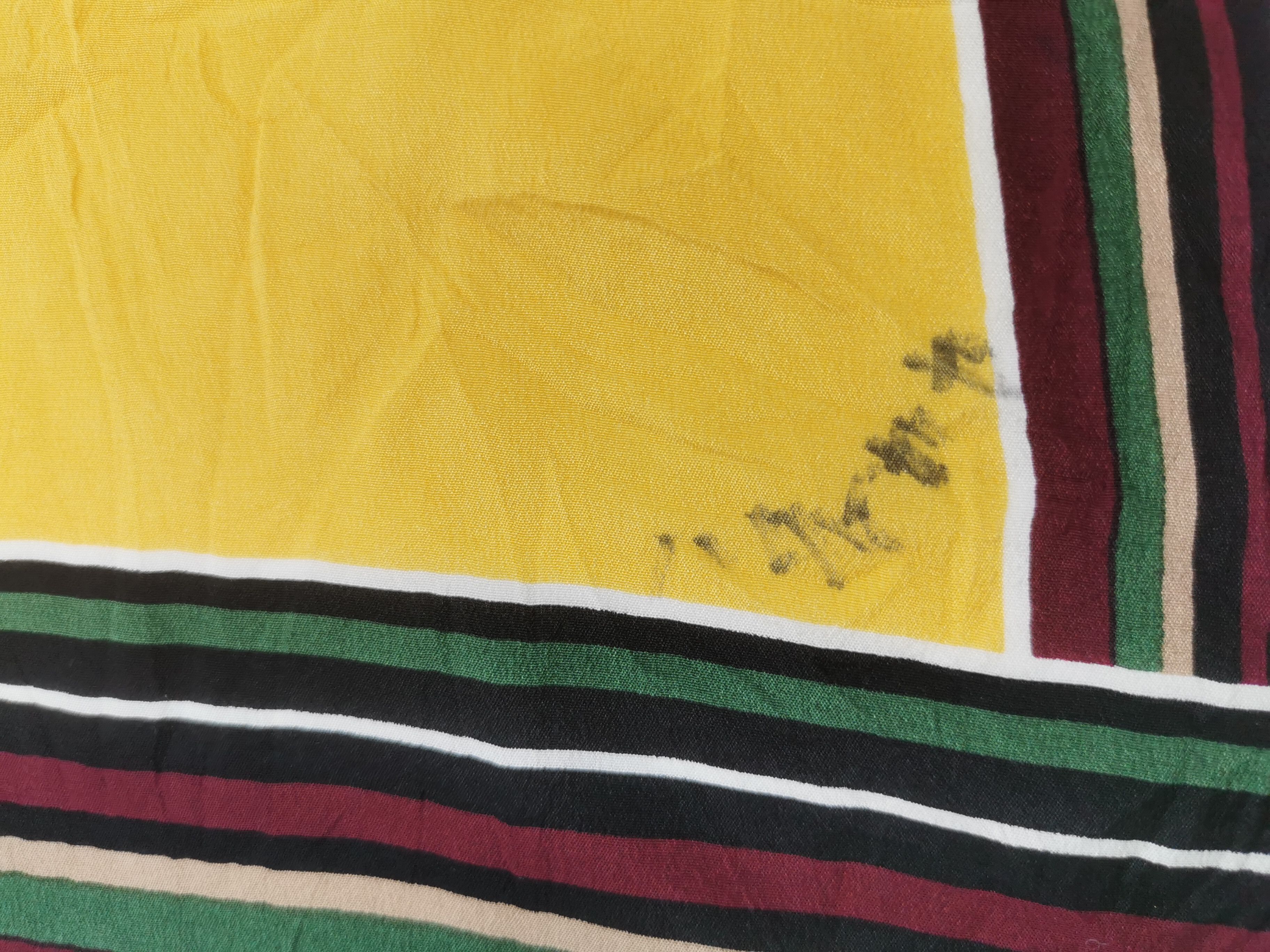 Vintage × Yves Saint Laurent Yves saint laurent handkerchief / bandana / neckerchief Size ONE SIZE - 4 Thumbnail