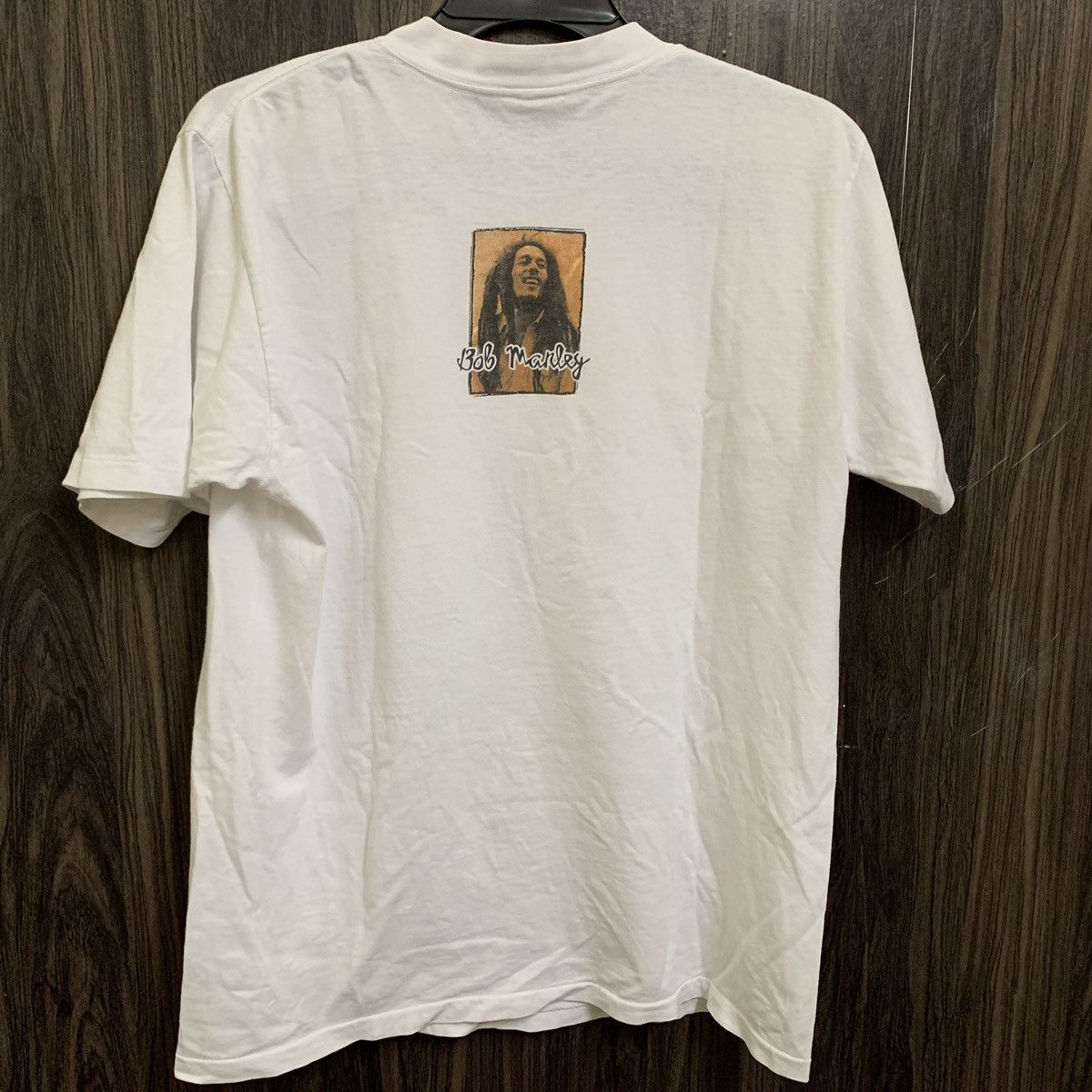Band Tees Vintage 90's Bob Marley Reggae Rock Jamaica Rasta T Shirt Size US L / EU 52-54 / 3 - 2 Thumbnail