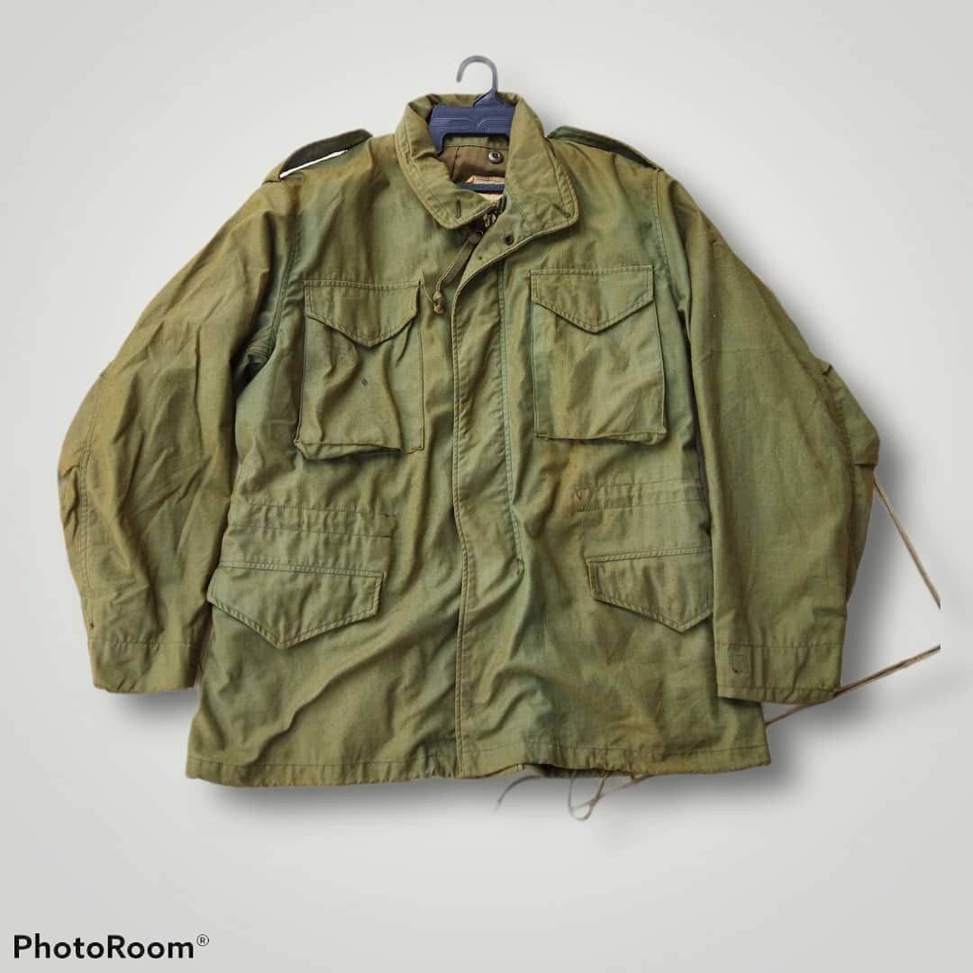 Alpha Industries × Vintage 🔥GRAILED🔥 ALPHA INDUSTRIES VINTAGE MILITARY JACKET Size US L / EU 52-54 / 3 - 1 Thumbnail
