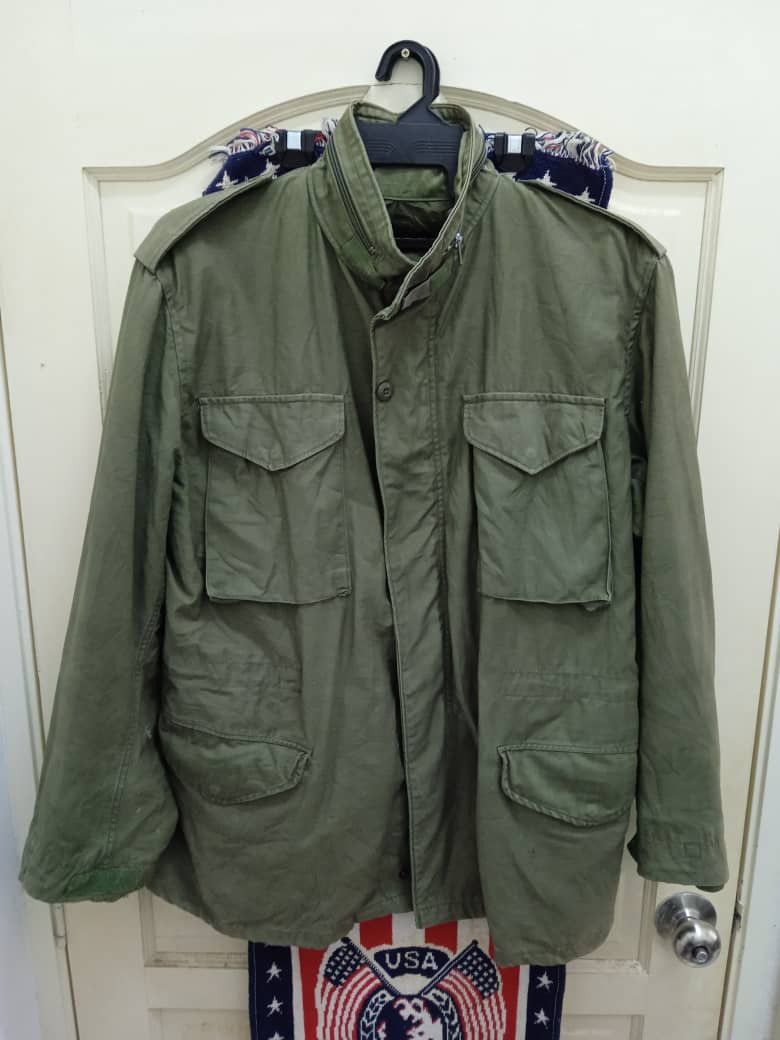 image of Grailed OG 107 Military Vintage Jacket in Vintage Olive Green, Men's (Size XL)