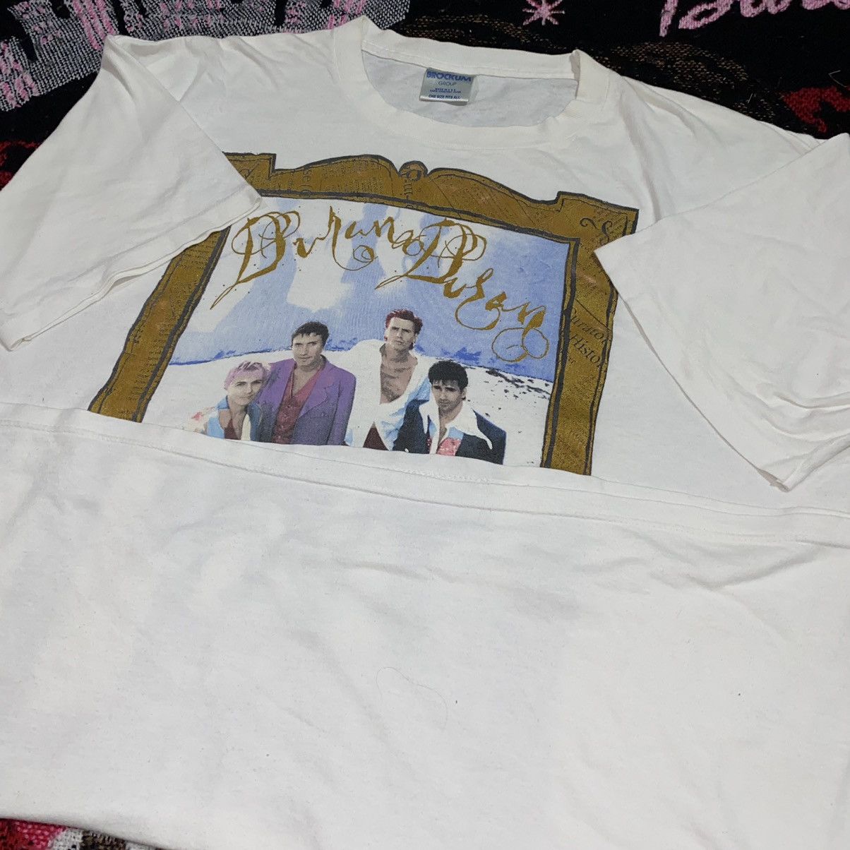 Brockum Vintage 90S DURAN DURAN Band Tee Size US XXL / EU 58 / 5 - 6 Thumbnail