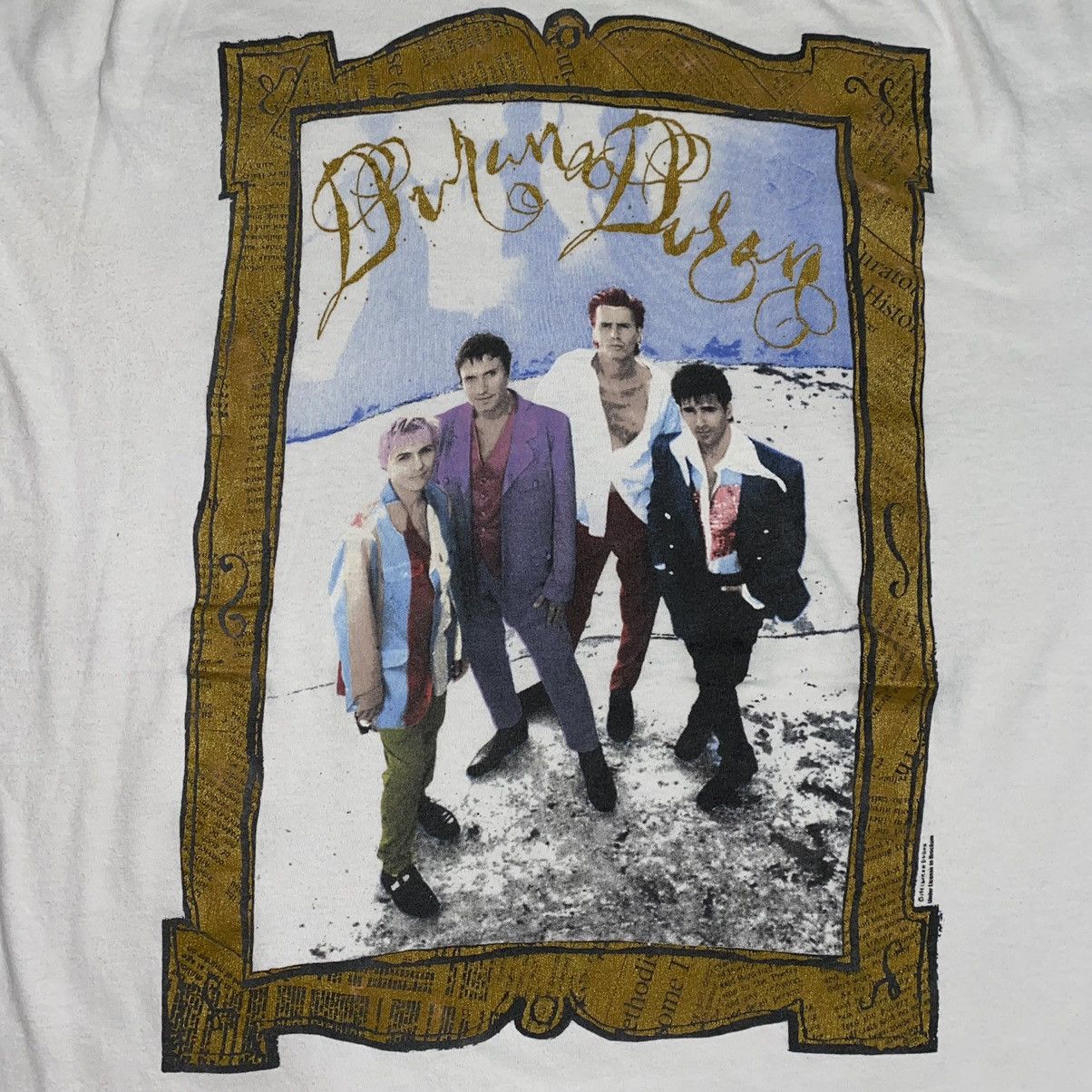 Brockum Vintage 90S DURAN DURAN Band Tee Size US XXL / EU 58 / 5 - 4 Thumbnail