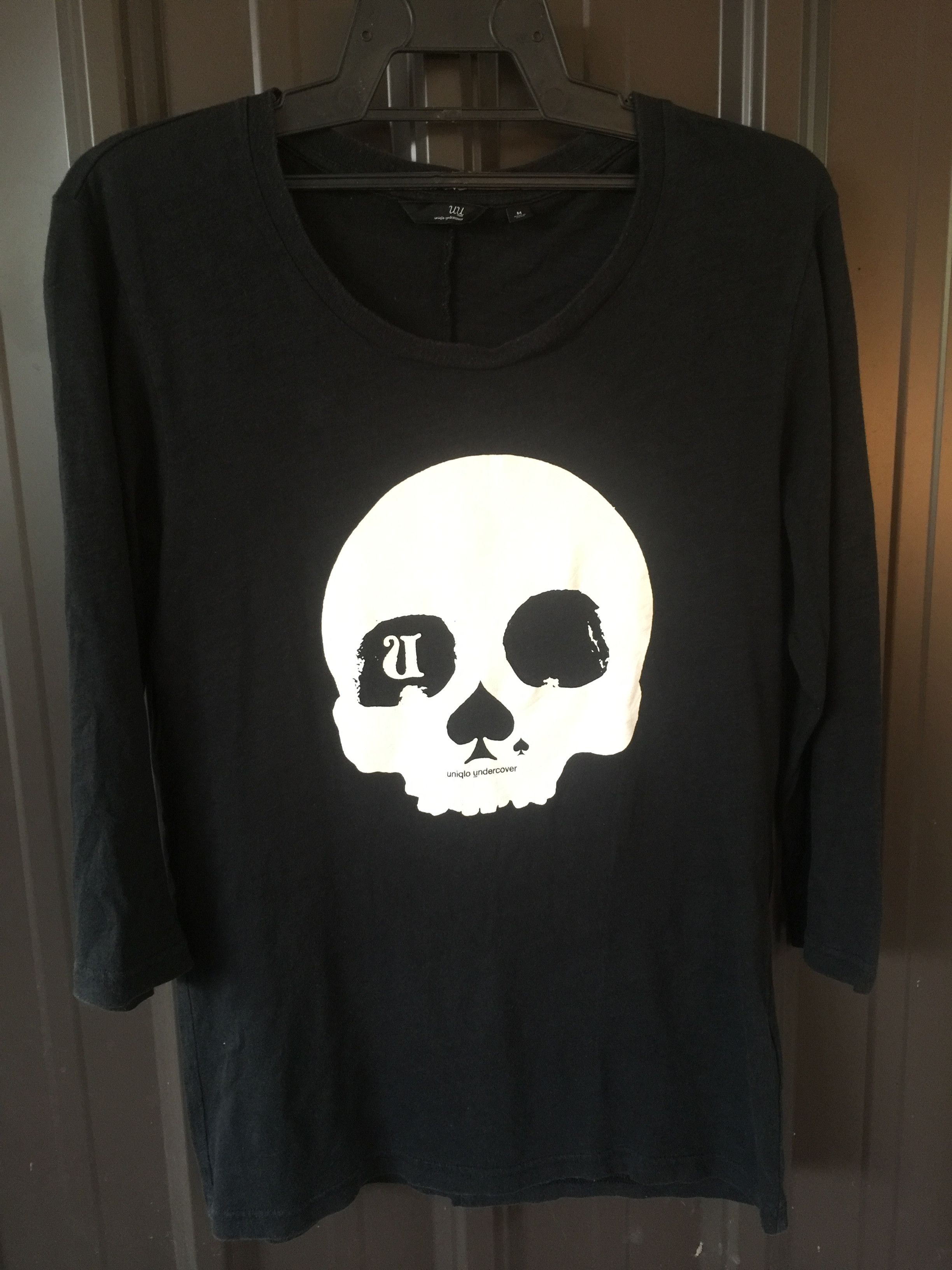 Japanese Brand × Jun Takahashi × Undercover 🔥 Undercover Skull 3q Tee Size US S / EU 44-46 / 1 - 1 Thumbnail