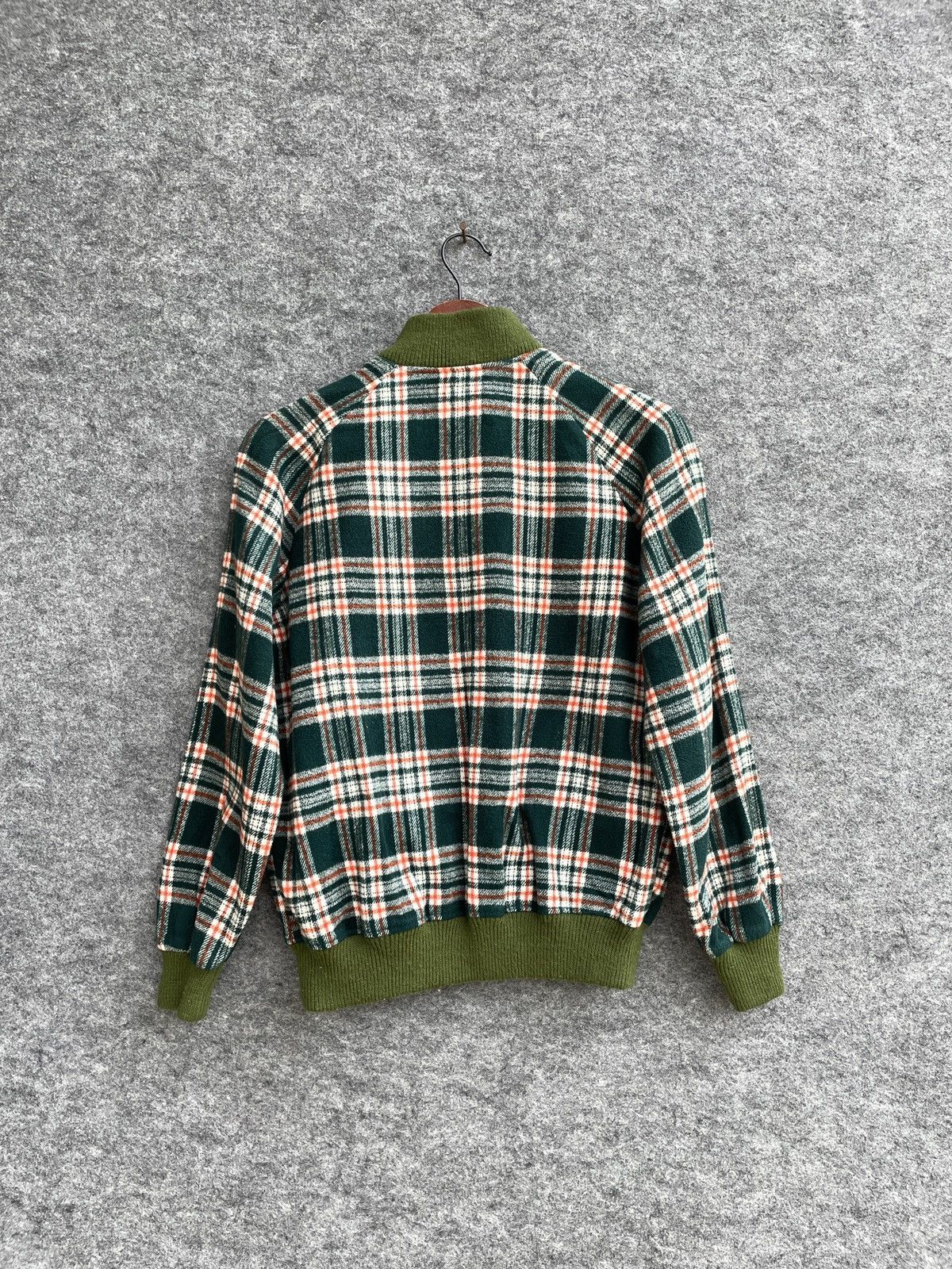 Japanese Brand VINTAGE JAPANESE TARTAN VARSITY JACKET Size US S / EU 44-46 / 1 - 3 Thumbnail