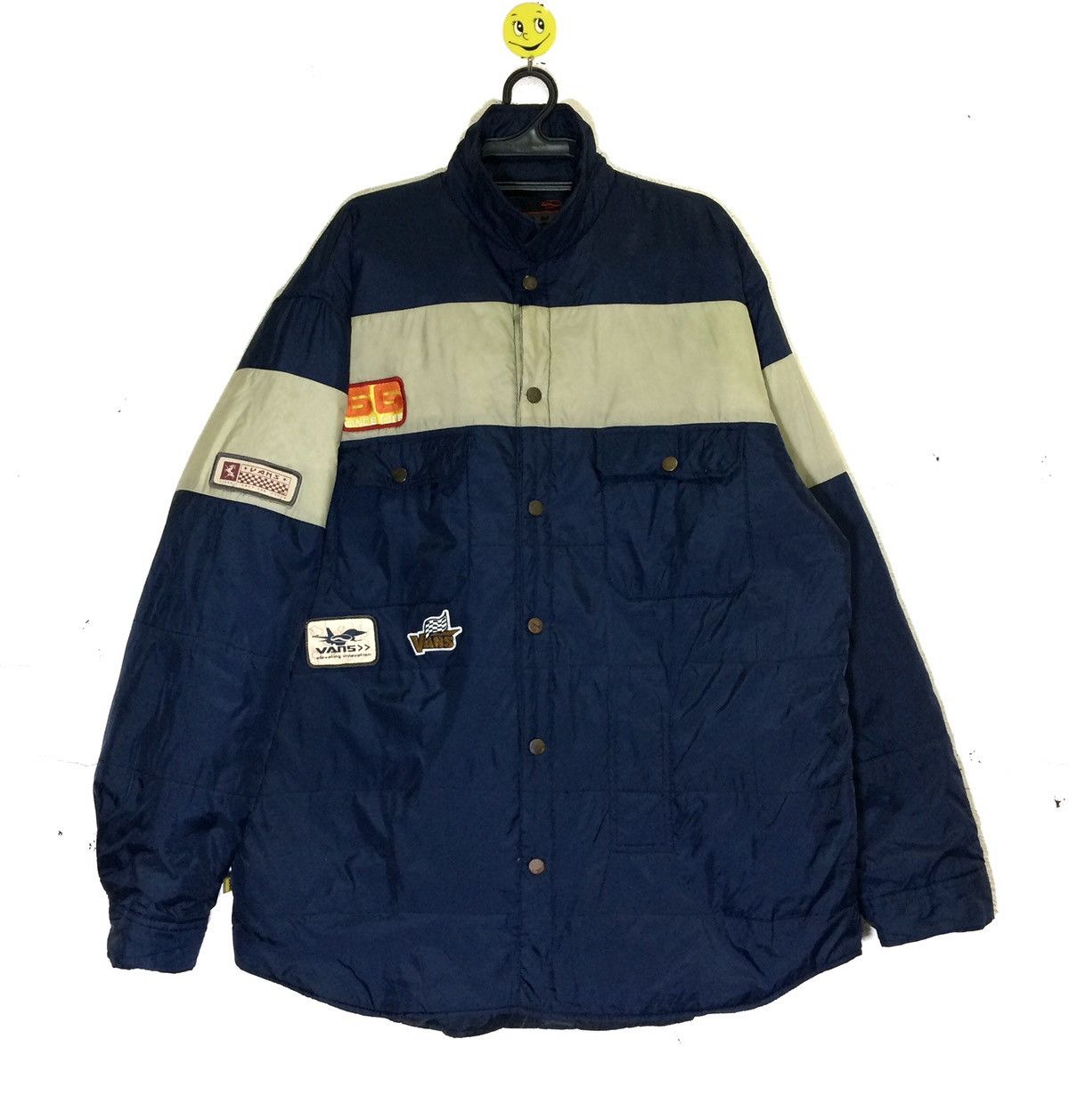 Vans Vintage VANS USA Nylon Skate Punk HipHop Jacket Sweater Size US L / EU 52-54 / 3 - 1 Thumbnail