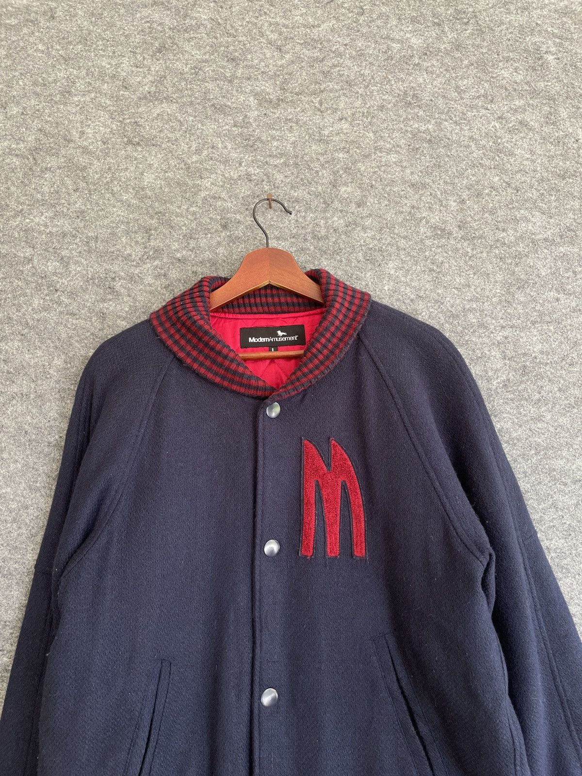 Modern Amusement MODERN AMUSEMENT VARSITY JACKET Size US L / EU 52-54 / 3 - 2 Thumbnail