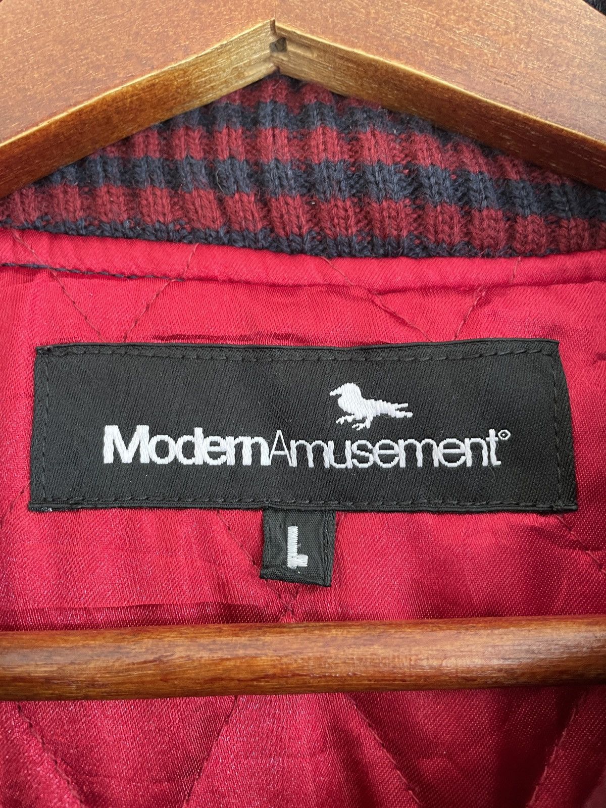 Modern Amusement MODERN AMUSEMENT VARSITY JACKET Size US L / EU 52-54 / 3 - 6 Thumbnail