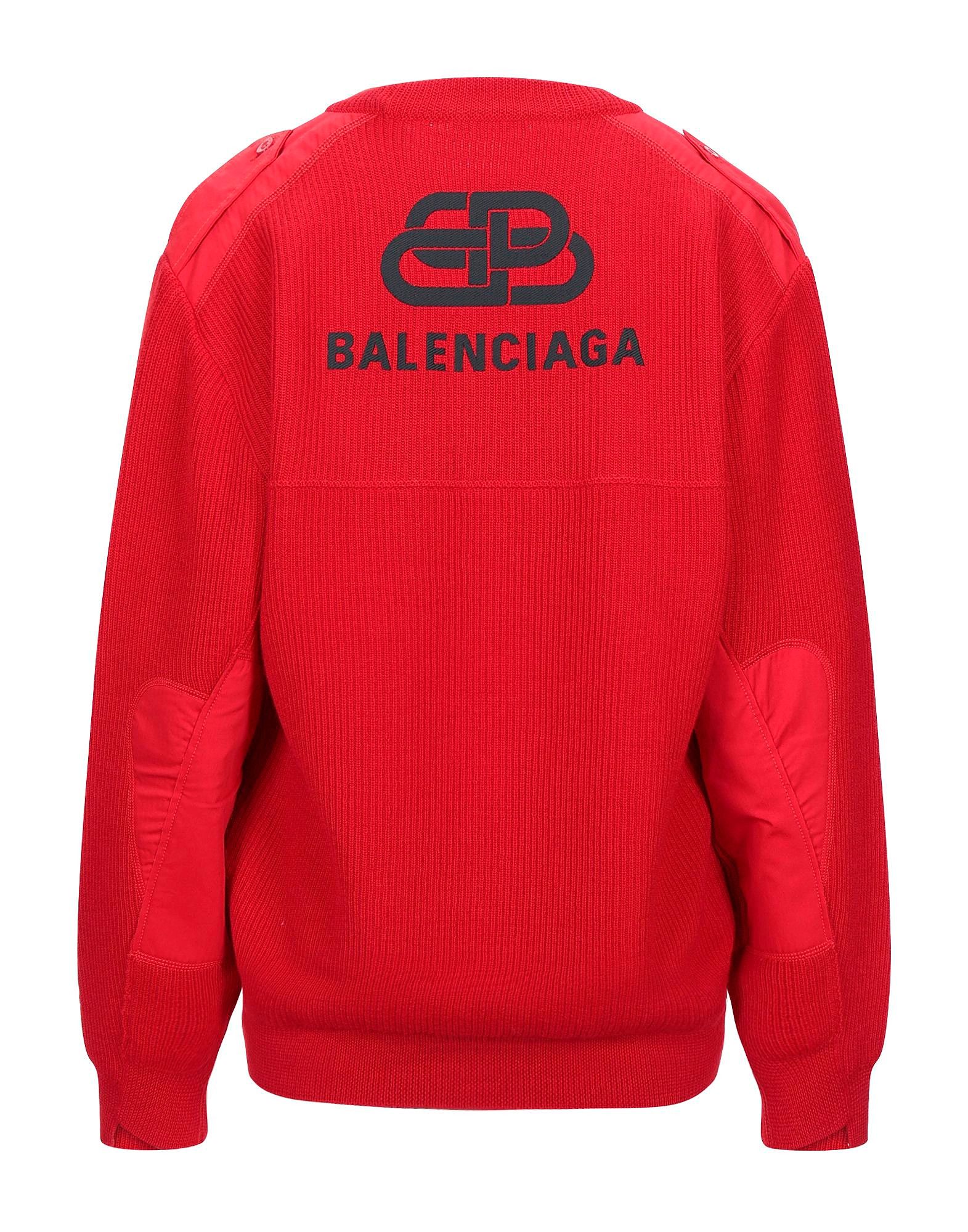 Balenciaga Sweaters in Red Size US M / EU 48-50 / 2 - 1 Thumbnail