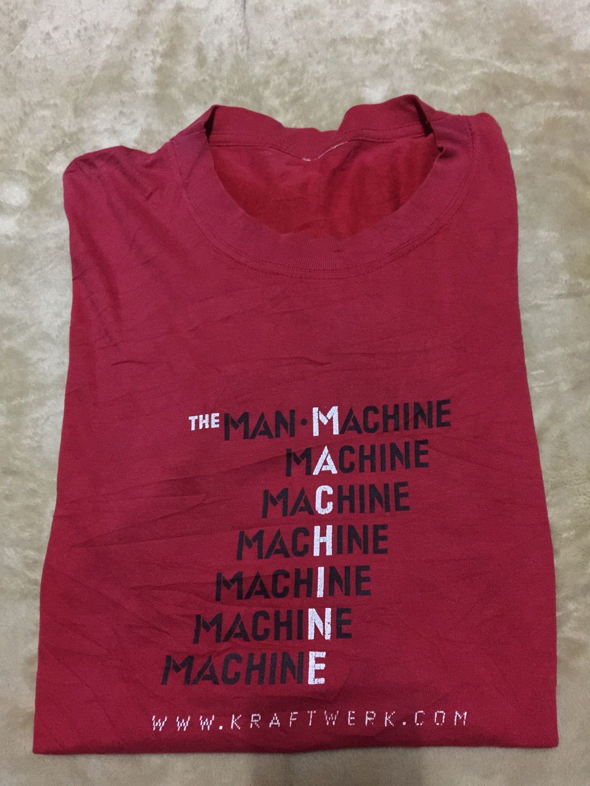 Band Tees Y2K Kraftwerk Band The Man-Machine Tee Size US L / EU 52-54 / 3 - 1 Thumbnail