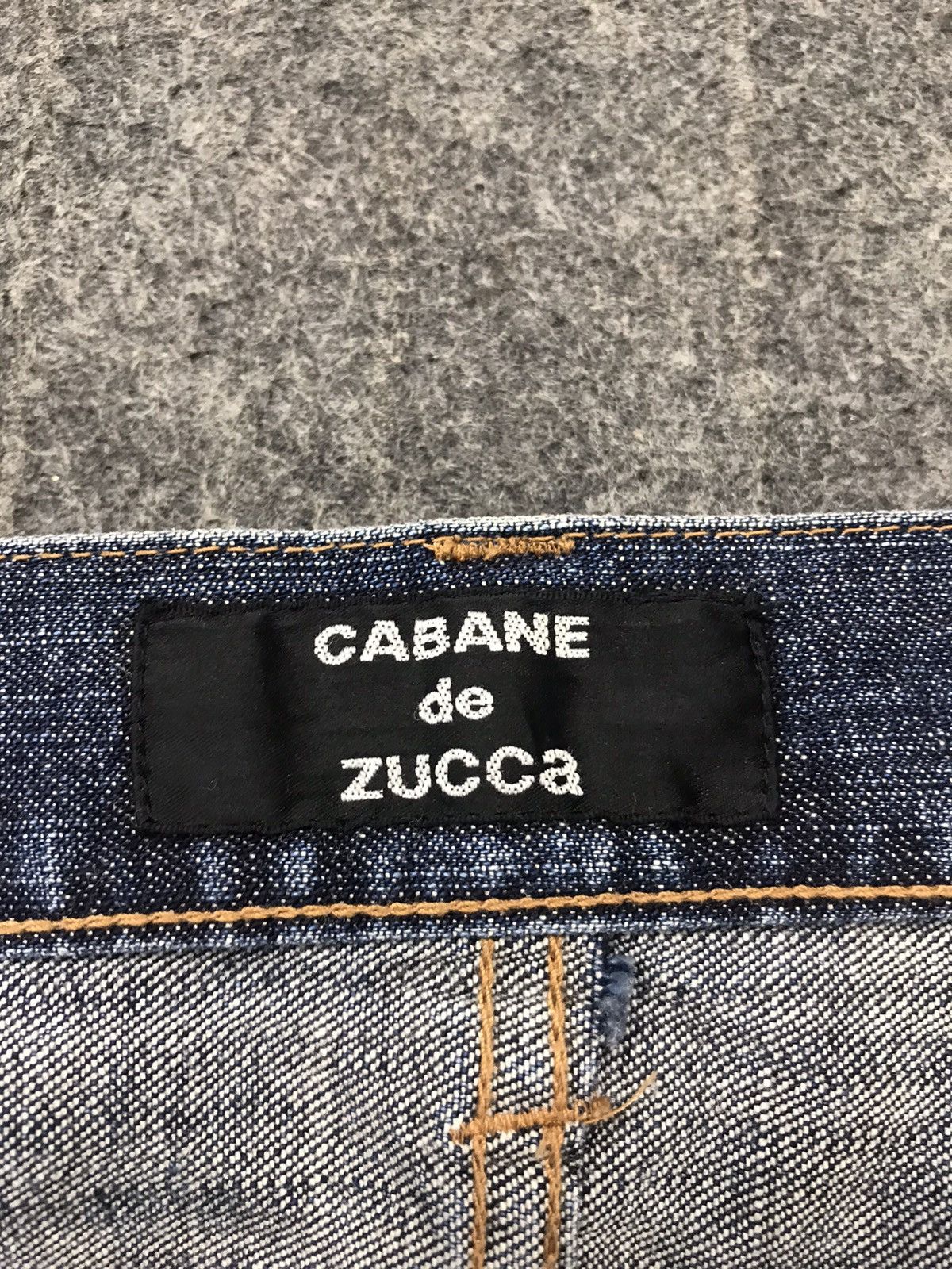 CABANE de ZUCCa Vintage Cabane De Zucca Tactical Pocket Distressed Design Size US 31 - 15 Thumbnail