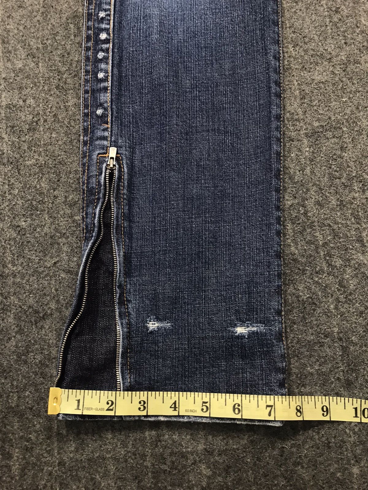 CABANE de ZUCCa Vintage Cabane De Zucca Tactical Pocket Distressed Design Size US 31 - 24 Thumbnail