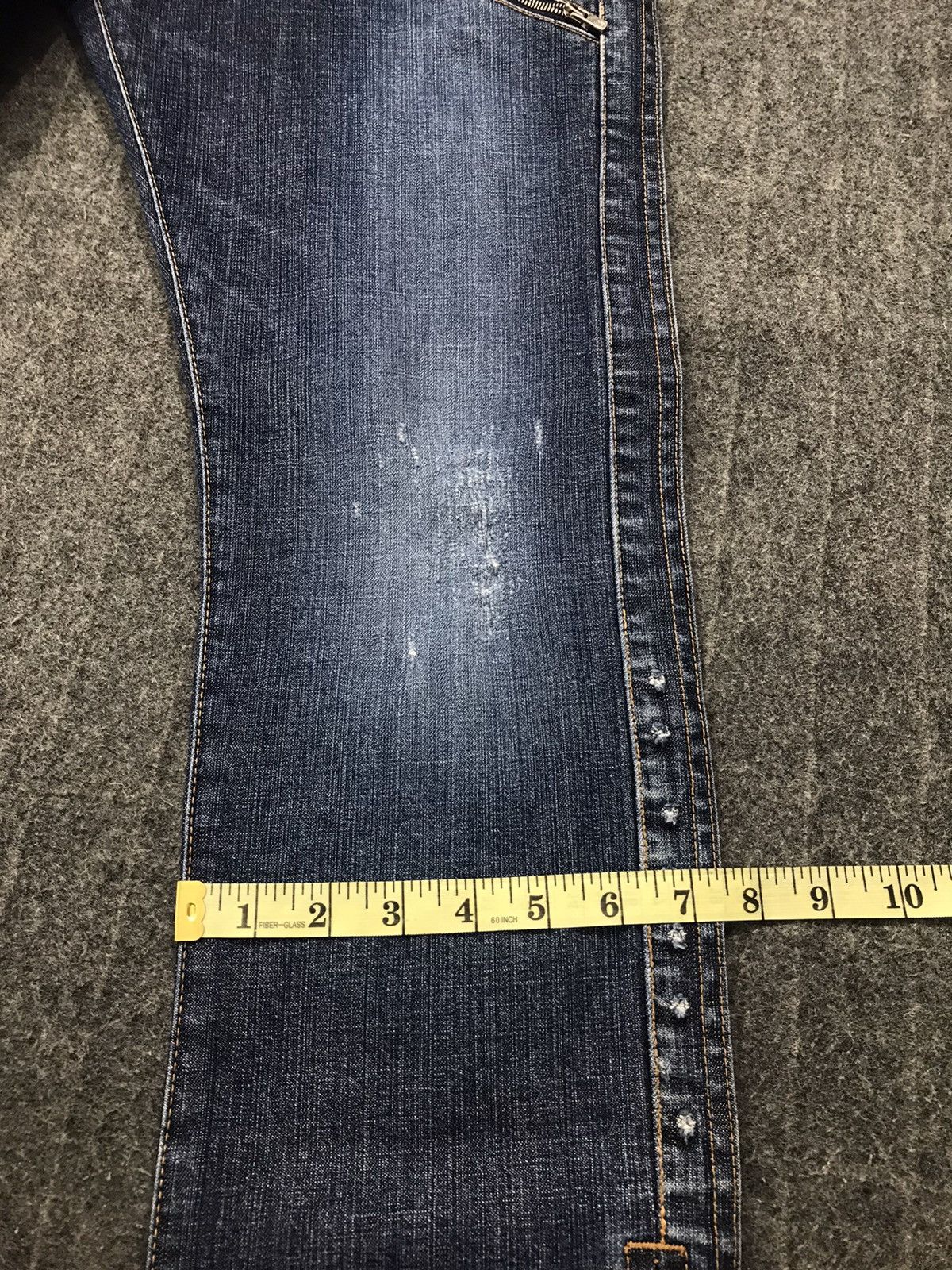 CABANE de ZUCCa Vintage Cabane De Zucca Tactical Pocket Distressed Design Size US 31 - 21 Thumbnail