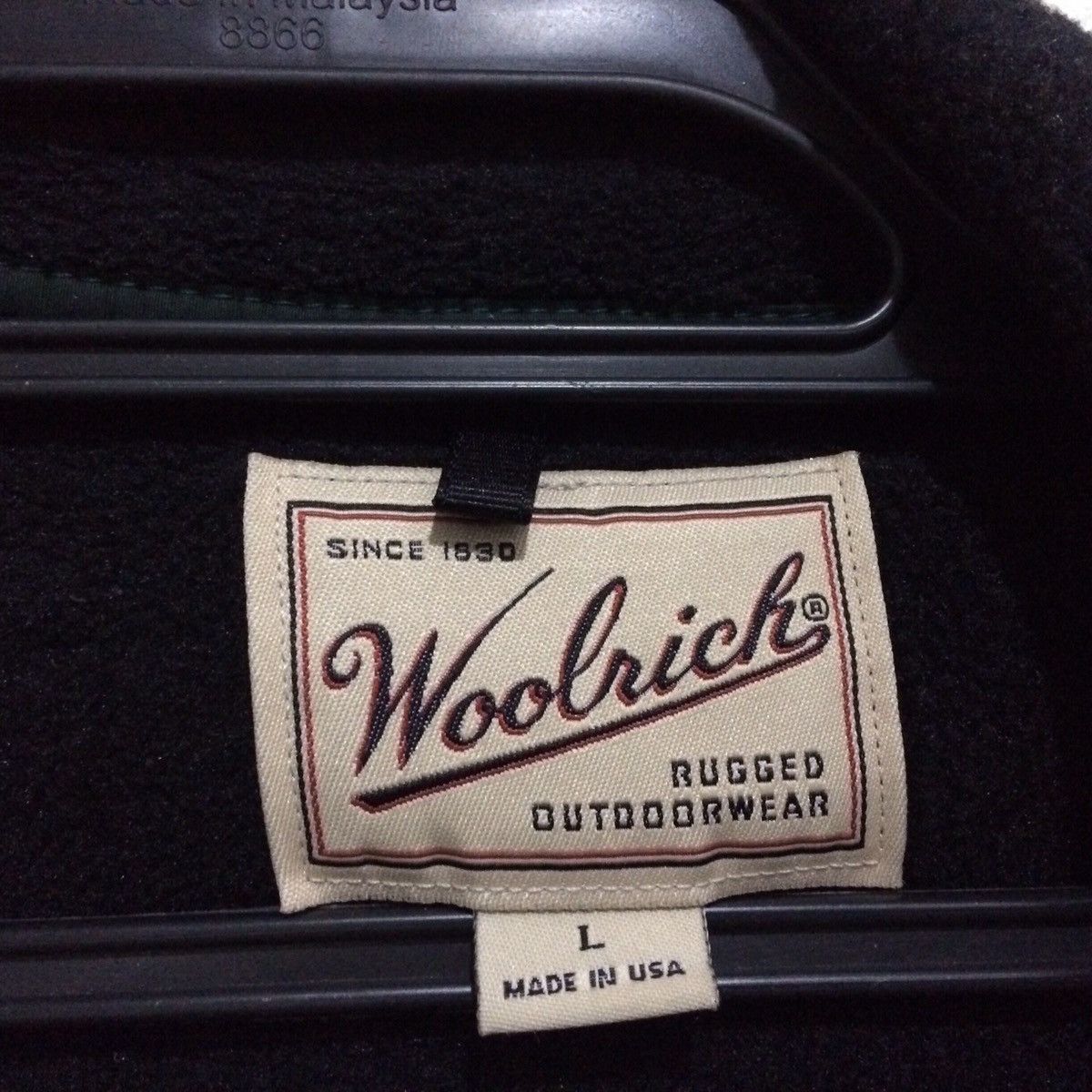 Woolrich Woolen Mills Vintage FLEECE woolrich half Buttons Sweater Made in USA Size US L / EU 52-54 / 3 - 6 Thumbnail
