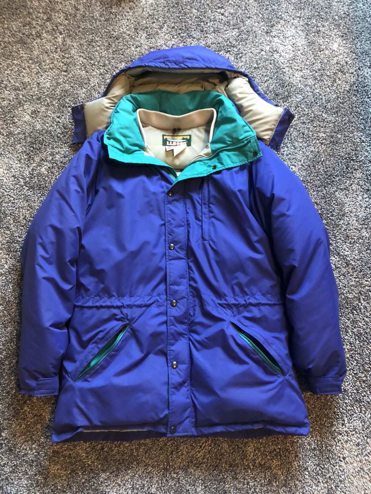 L.L. Bean × Vintage 🔥90s L.L. Bean Blue/Torquiest Penobscot