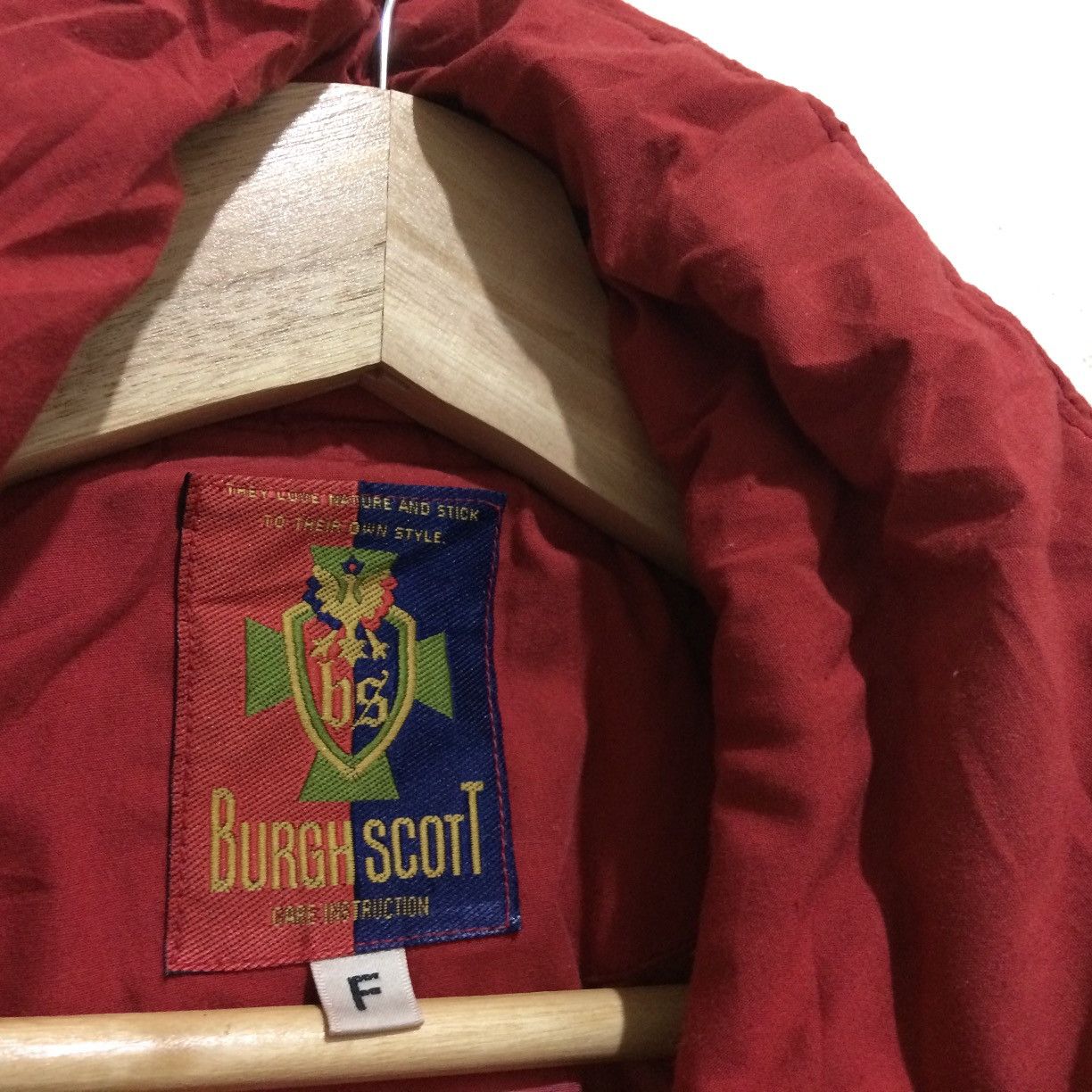 Vintage Vintage BURGH SCOTT Duffle Coat Parka Jacket Size US L / EU 52-54 / 3 - 3 Thumbnail