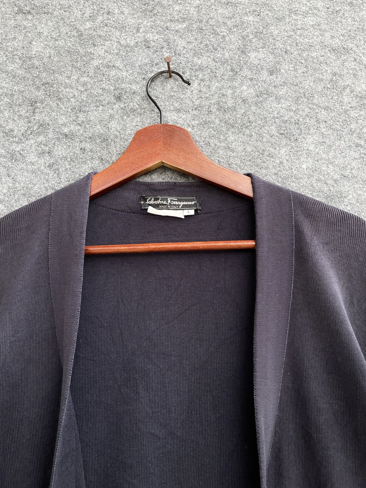 Salvatore Ferragamo VINTAGE SALVATORE FERRAGAMO CARDIGAN JACKET Size US L / EU 52-54 / 3 - 2 Thumbnail
