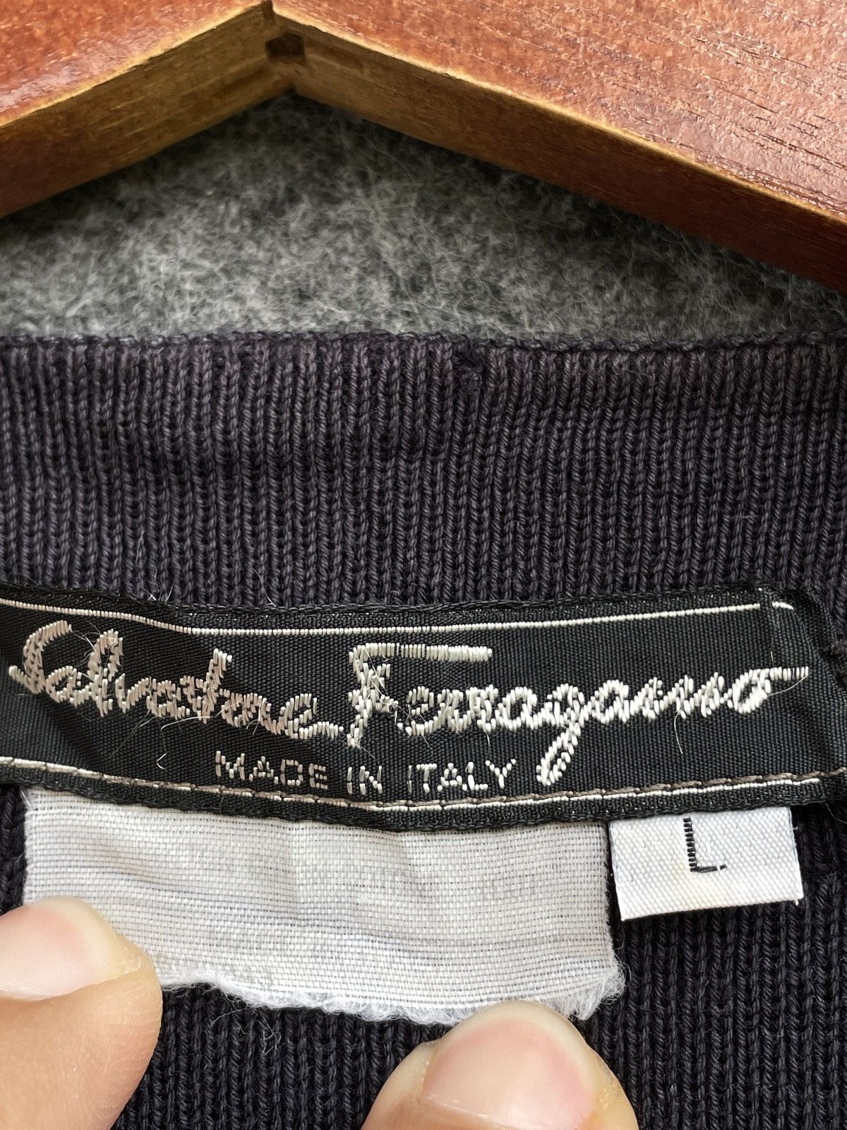 Salvatore Ferragamo VINTAGE SALVATORE FERRAGAMO CARDIGAN JACKET Size US L / EU 52-54 / 3 - 5 Thumbnail