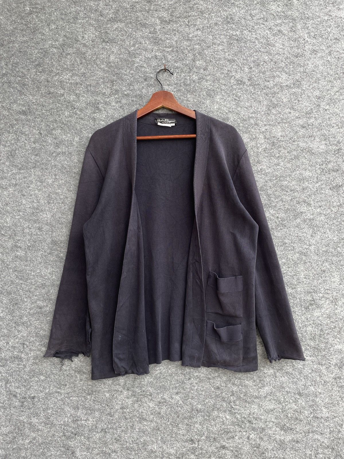 Salvatore Ferragamo VINTAGE SALVATORE FERRAGAMO CARDIGAN JACKET Size US L / EU 52-54 / 3 - 1 Thumbnail