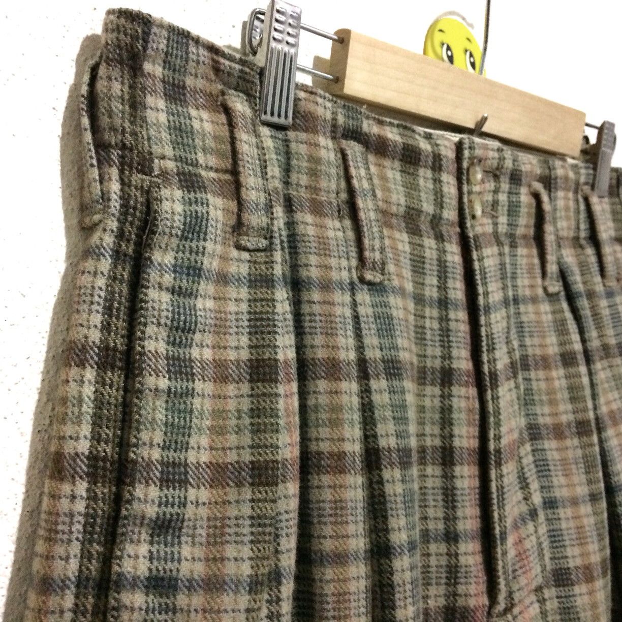 Nigel Cabourn Vintage NIGEL CABOURN ENGLAND Tartan Wool pants Checked Size US 31 - 2 Thumbnail