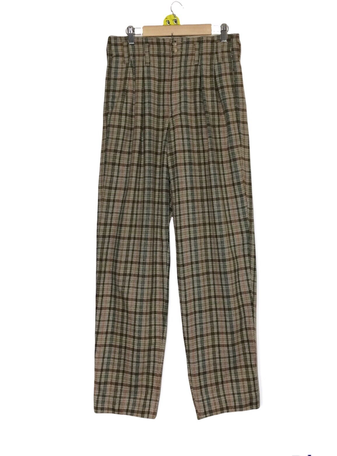 Vintage NIGEL CABOURN ENGLAND Tartan Wool pants Checked