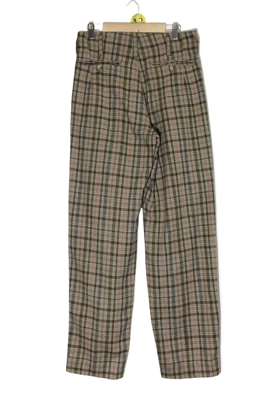Nigel Cabourn Vintage NIGEL CABOURN ENGLAND Tartan Wool pants Checked Size US 31 - 5 Thumbnail