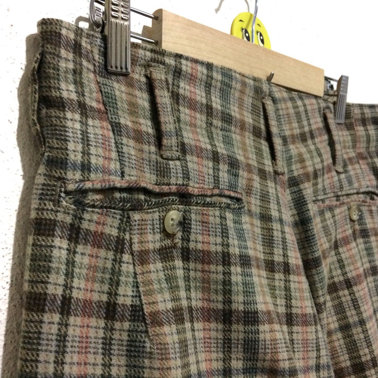 Nigel Cabourn Vintage NIGEL CABOURN ENGLAND Tartan Wool pants Checked Size US 31 - 6 Thumbnail