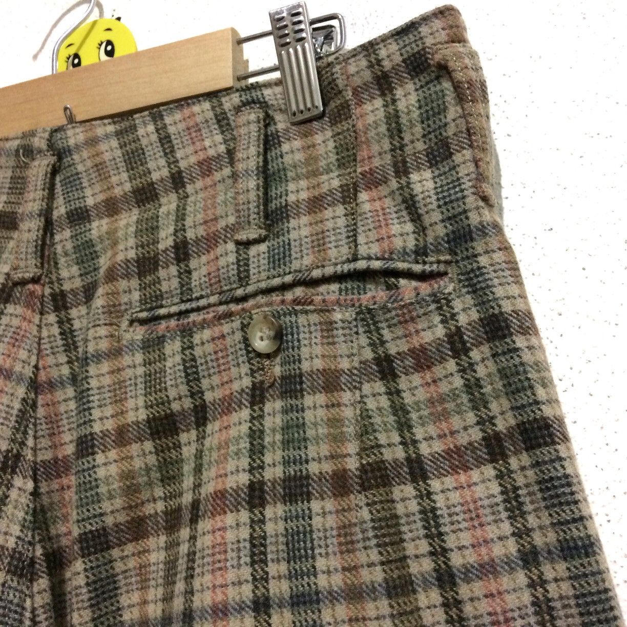 Nigel Cabourn Vintage NIGEL CABOURN ENGLAND Tartan Wool pants Checked Size US 31 - 7 Thumbnail
