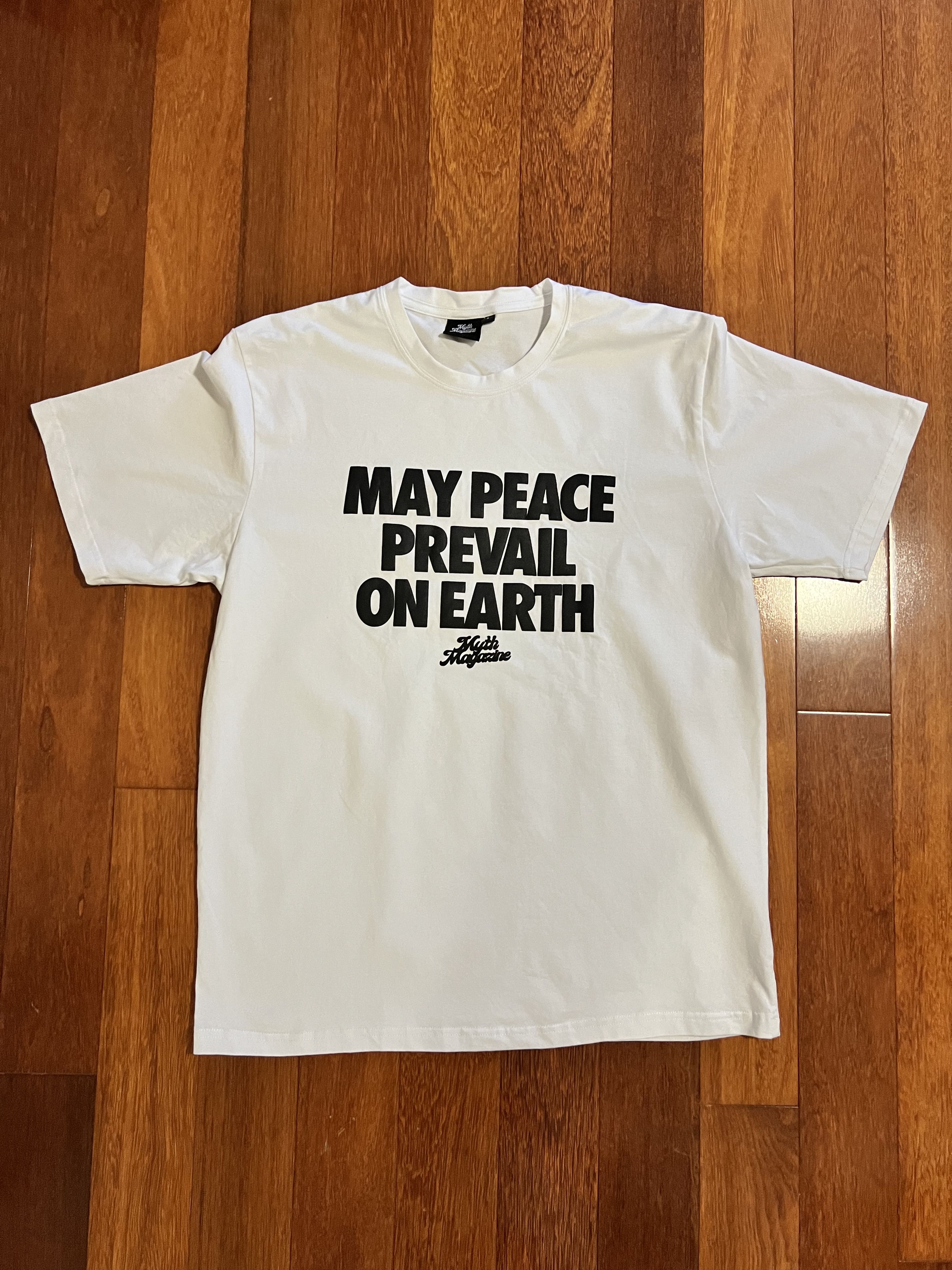 Other 💚 Martin Luther King Myth Magazine Peace Globe Tee Large Size US L / EU 52-54 / 3 - 1 Thumbnail