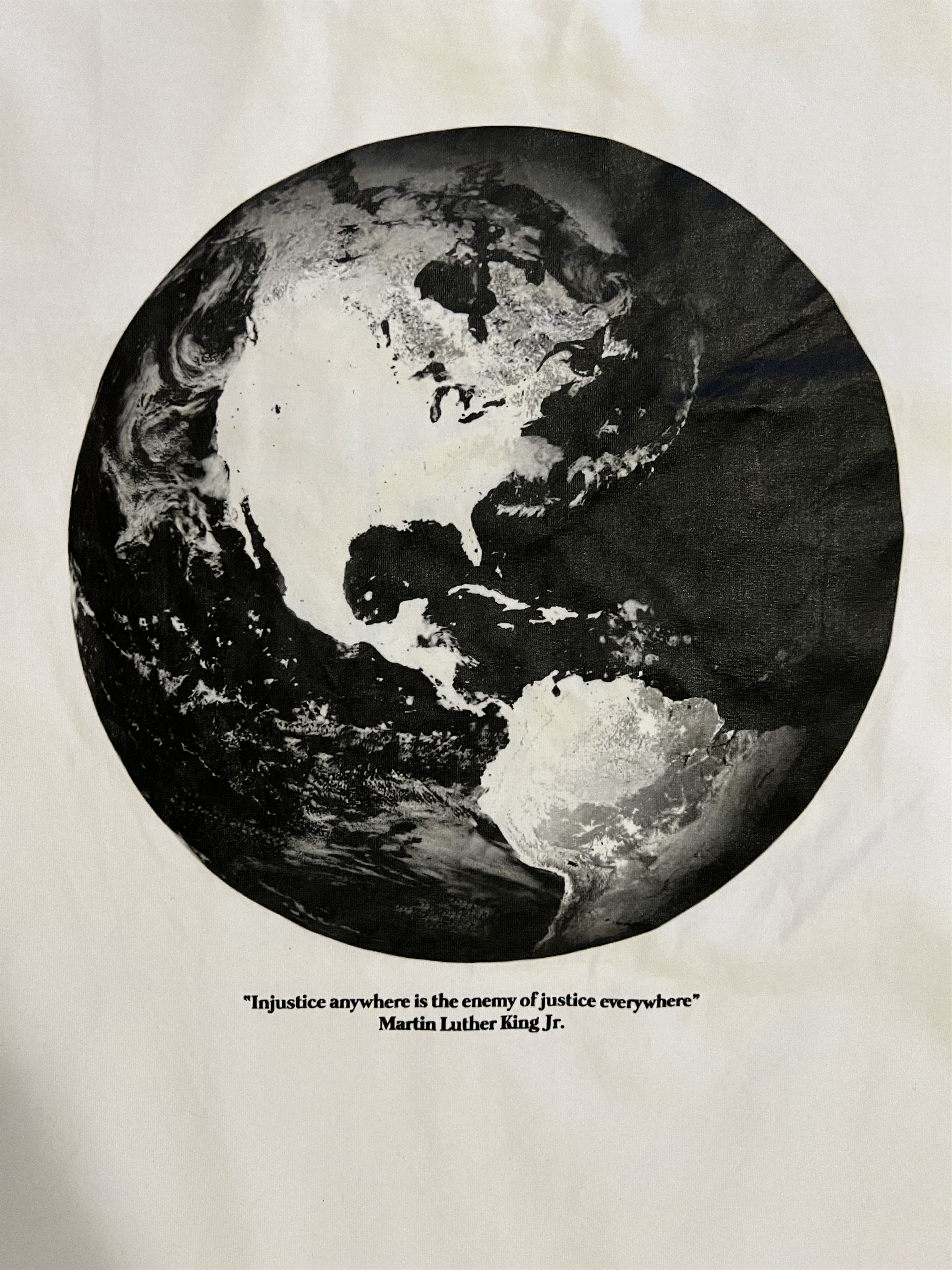 Other 💚 Martin Luther King Myth Magazine Peace Globe Tee Large Size US L / EU 52-54 / 3 - 4 Thumbnail