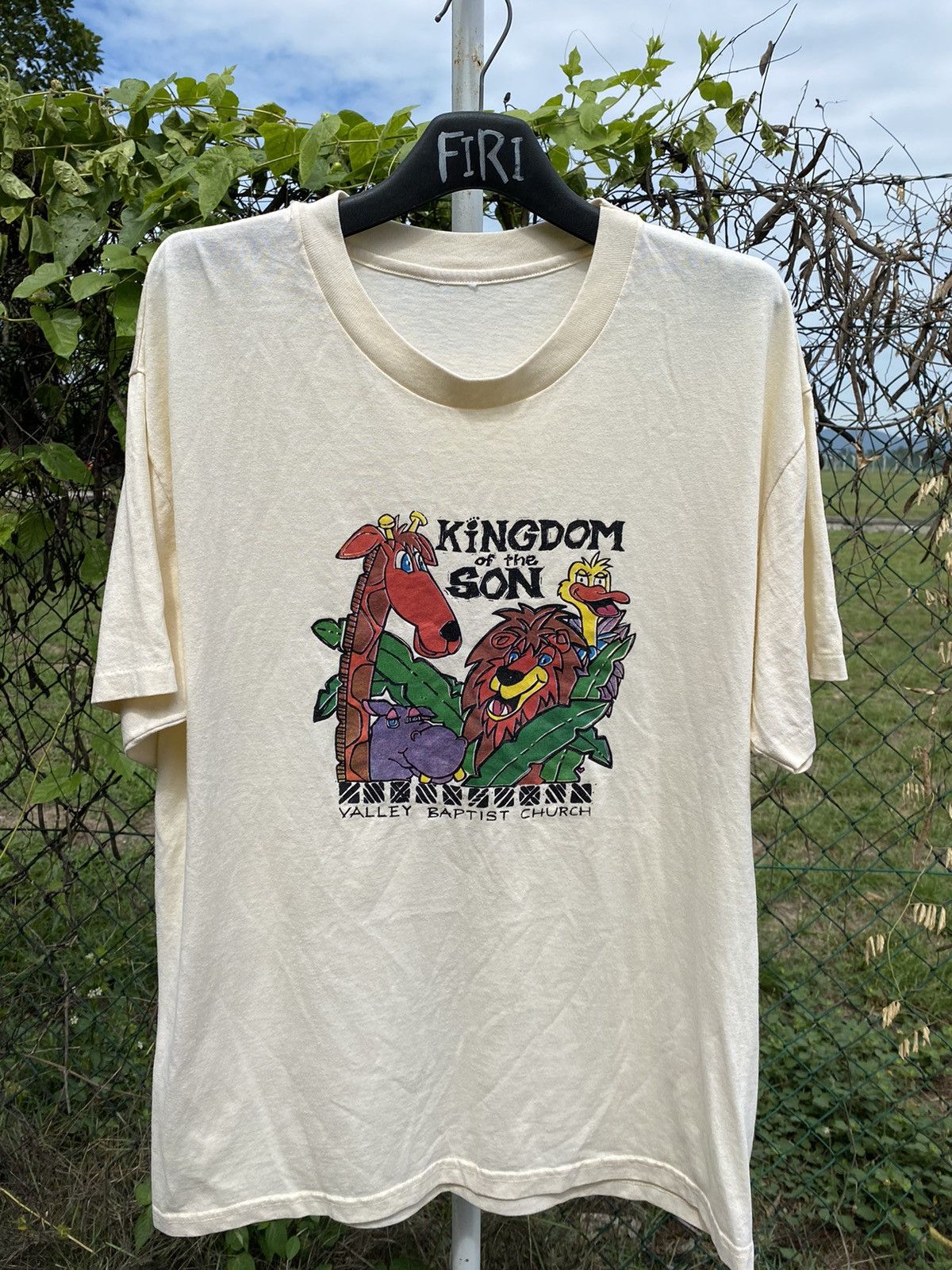 Anime × Cartoon Network × Vintage Vintage Kingdom of the son Valley Baptist Church T-shirt Size US L / EU 52-54 / 3 - 1 Thumbnail
