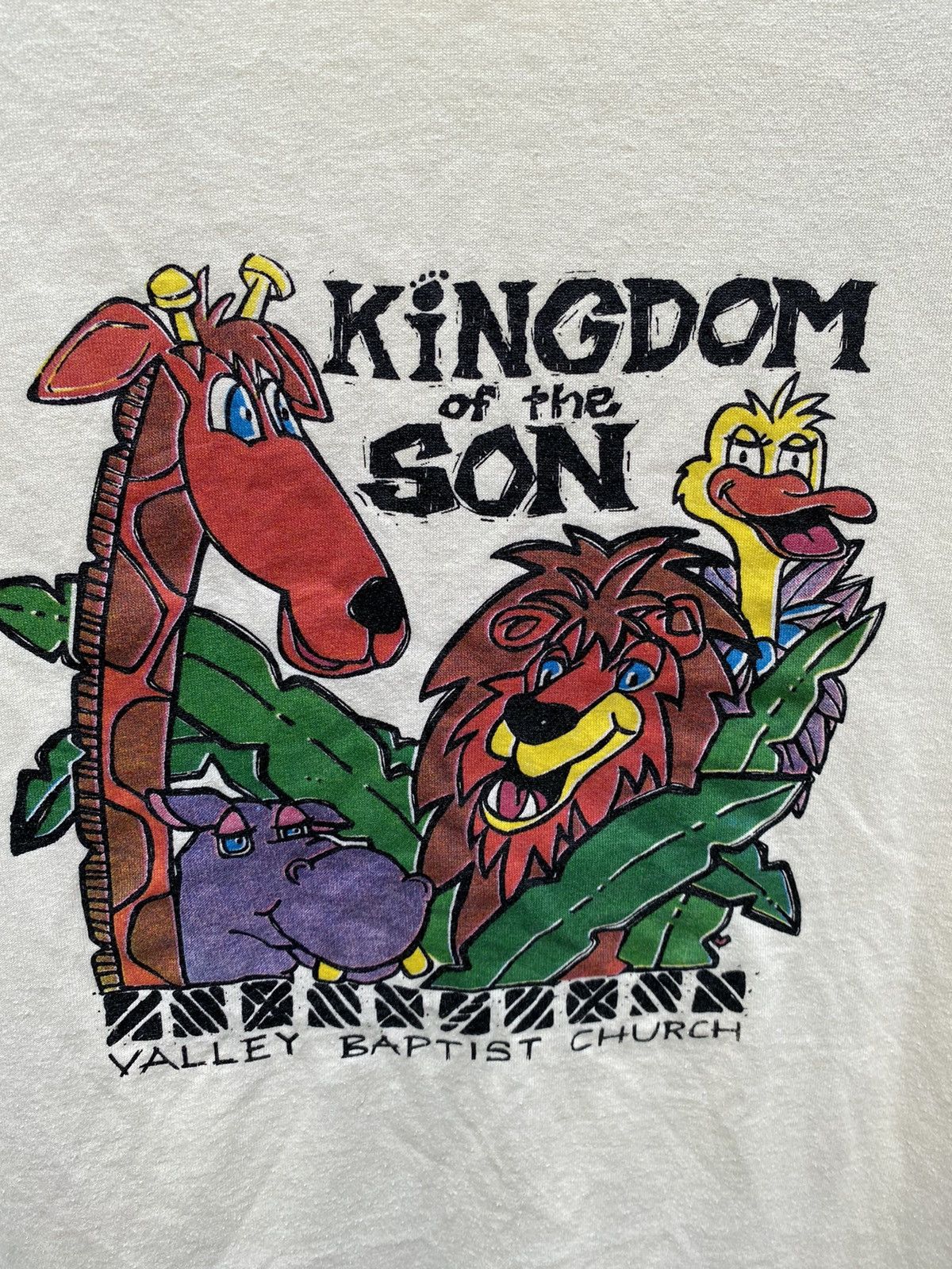 Anime × Cartoon Network × Vintage Vintage Kingdom of the son Valley Baptist Church T-shirt Size US L / EU 52-54 / 3 - 2 Thumbnail