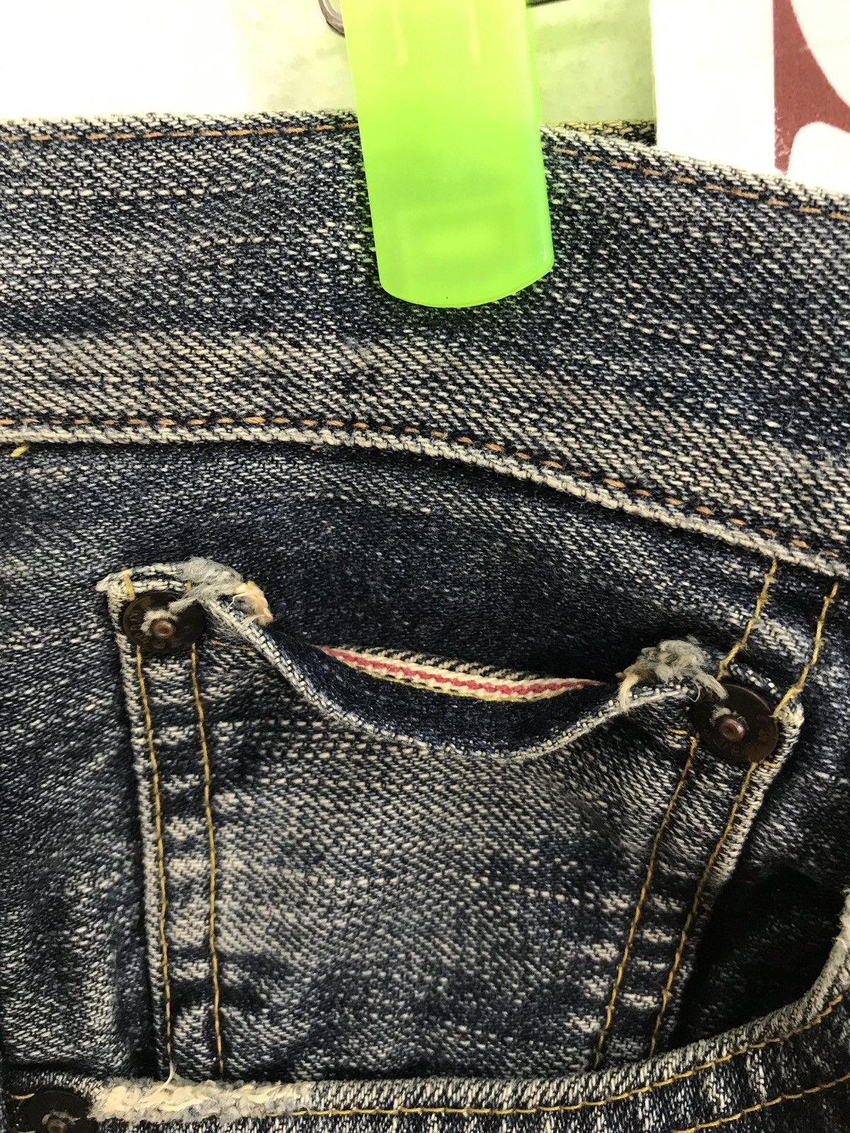 Edwin Vintage Edwin Selvedge Denim Jeans Size US 31 - 7 Thumbnail
